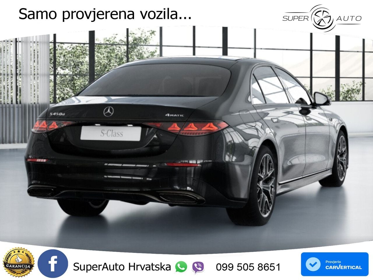 Mercedes S 450d (367 KS) EQ Boost 4MATIC 9G-TRONIC AMG ACC+HEAD+4xGR SJED+360+PANO