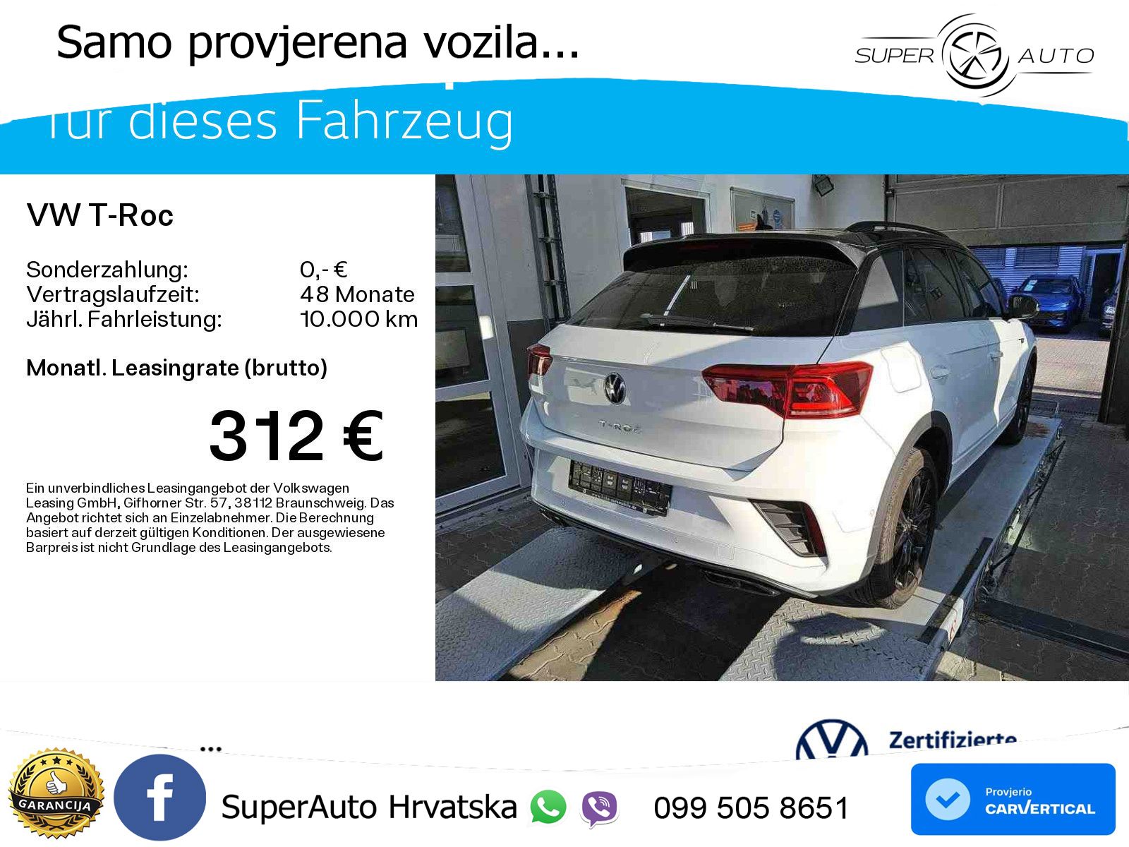 Volkswagen T-Roc I 1.5 TSI (150 KS) DSG LED+GR SJED+ACC