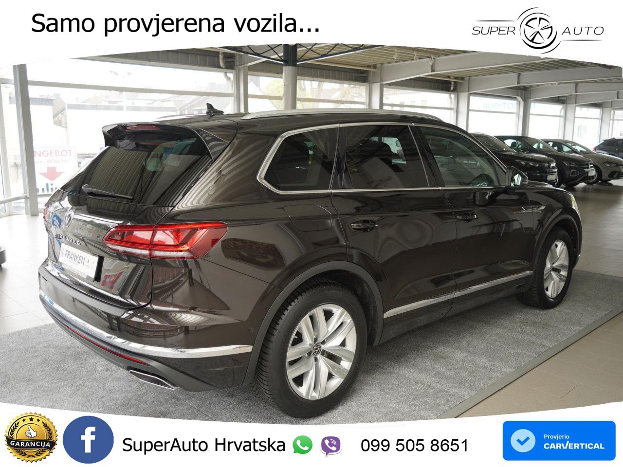 Volkswagen Touareg 3.0 V6 TDI (231 KS) 4MOTION Tiptronic ZRAČNI+ACC+4xGR SJED+KAM