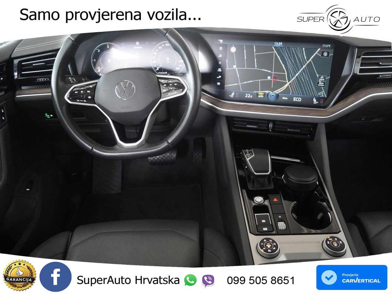 Volkswagen Touareg 3.0 V6 TDI (231 KS) 4MOTION Tiptronic ZRAČNI+ACC+4xGR SJED+KAM