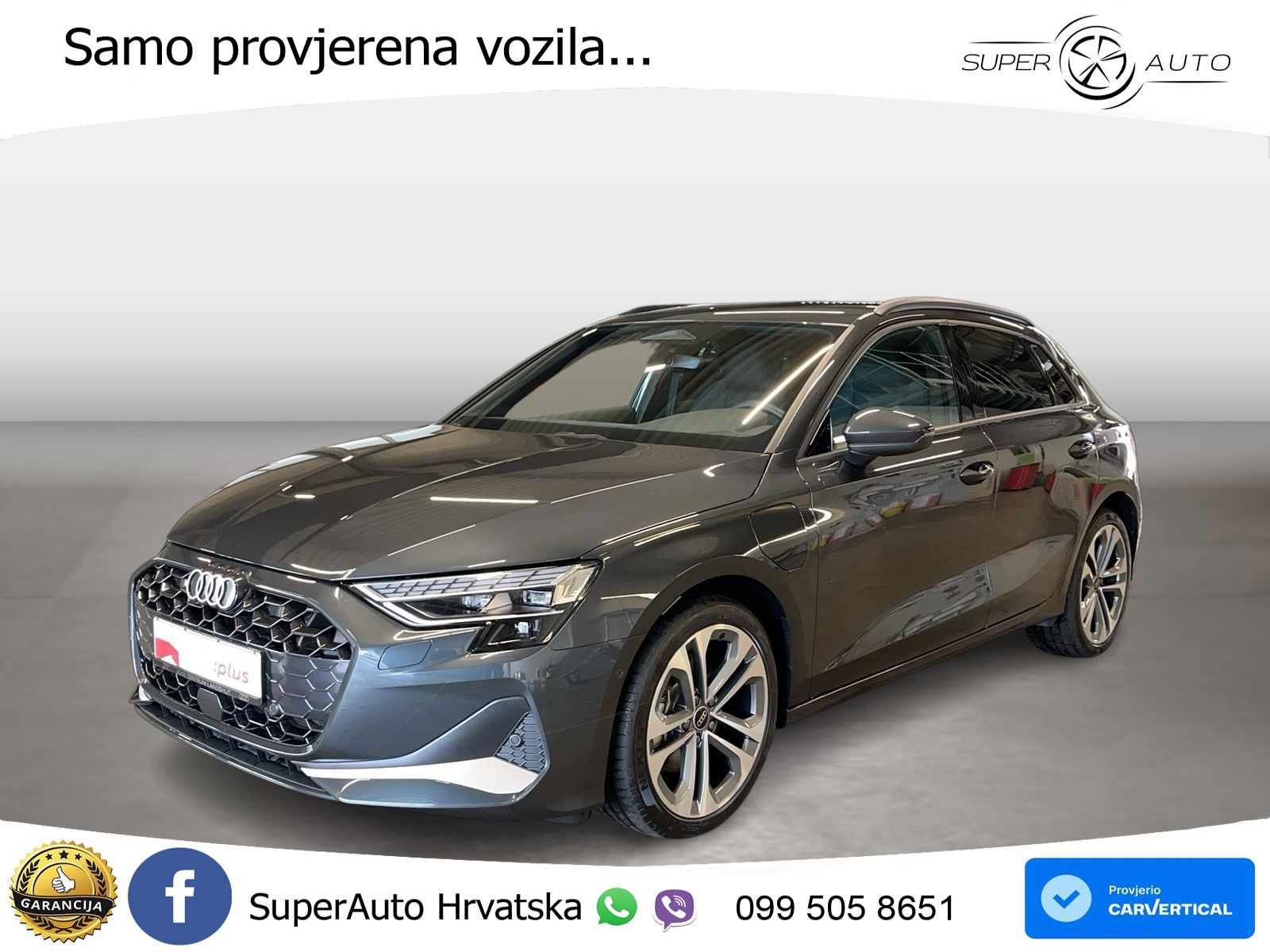 Audi A3 Sportback 40 TFSI e (204 KS) Plug-in Hybrid S tronic advanced LED+GR SJED+ACC