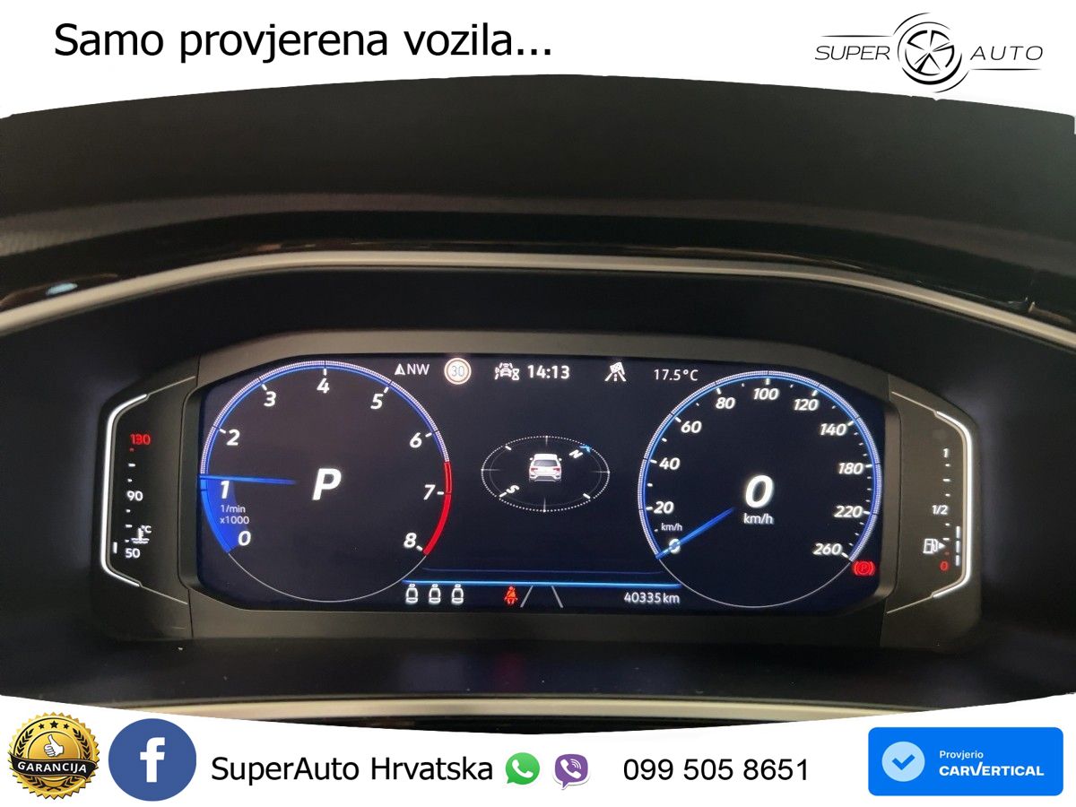Volkswagen T-Roc 2.0 TSI (190 KS) 4M DSG R-Line LED+GR SJED+ACC
