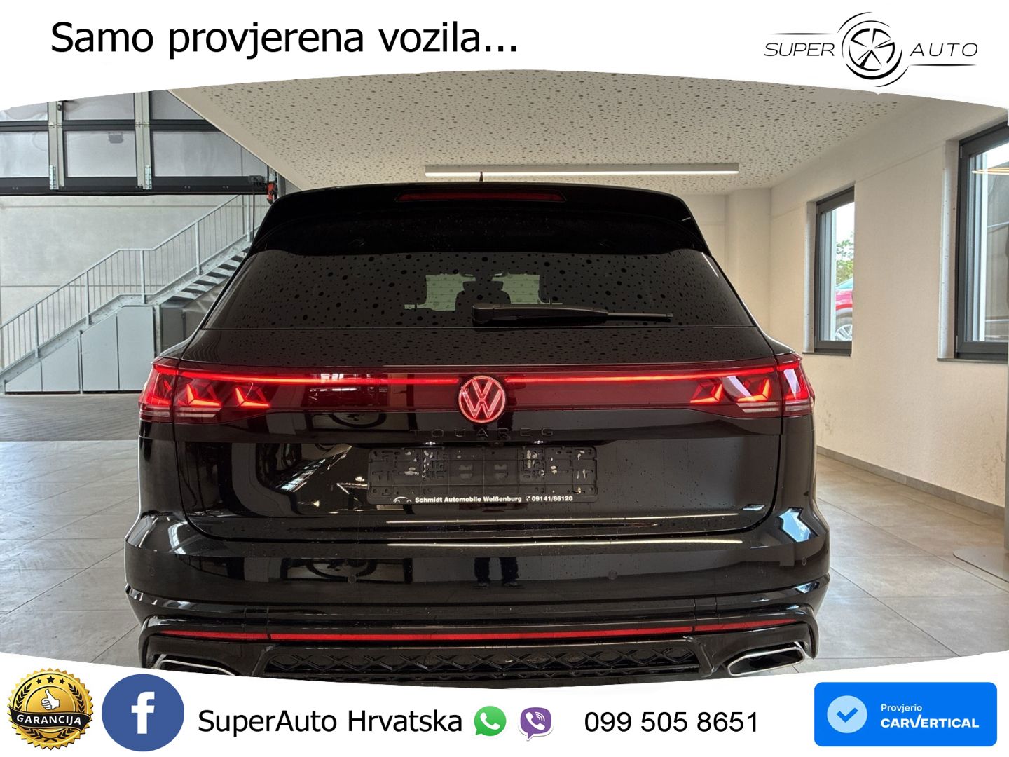 Volkswagen Touareg 3.0 V6 TDI (286 KS) 4MOTION Tiptronic ZRAČNI+ACC+GR SJED+KAM+PANO