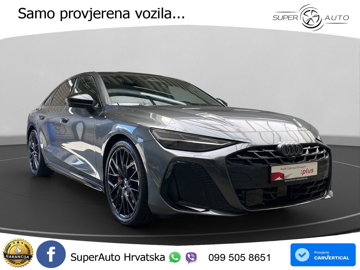 Audi A6 55 TFSIe (367 KS) quattro ultra S tronic ZRAČNI+ACC+GR SJED+KAM+PANO