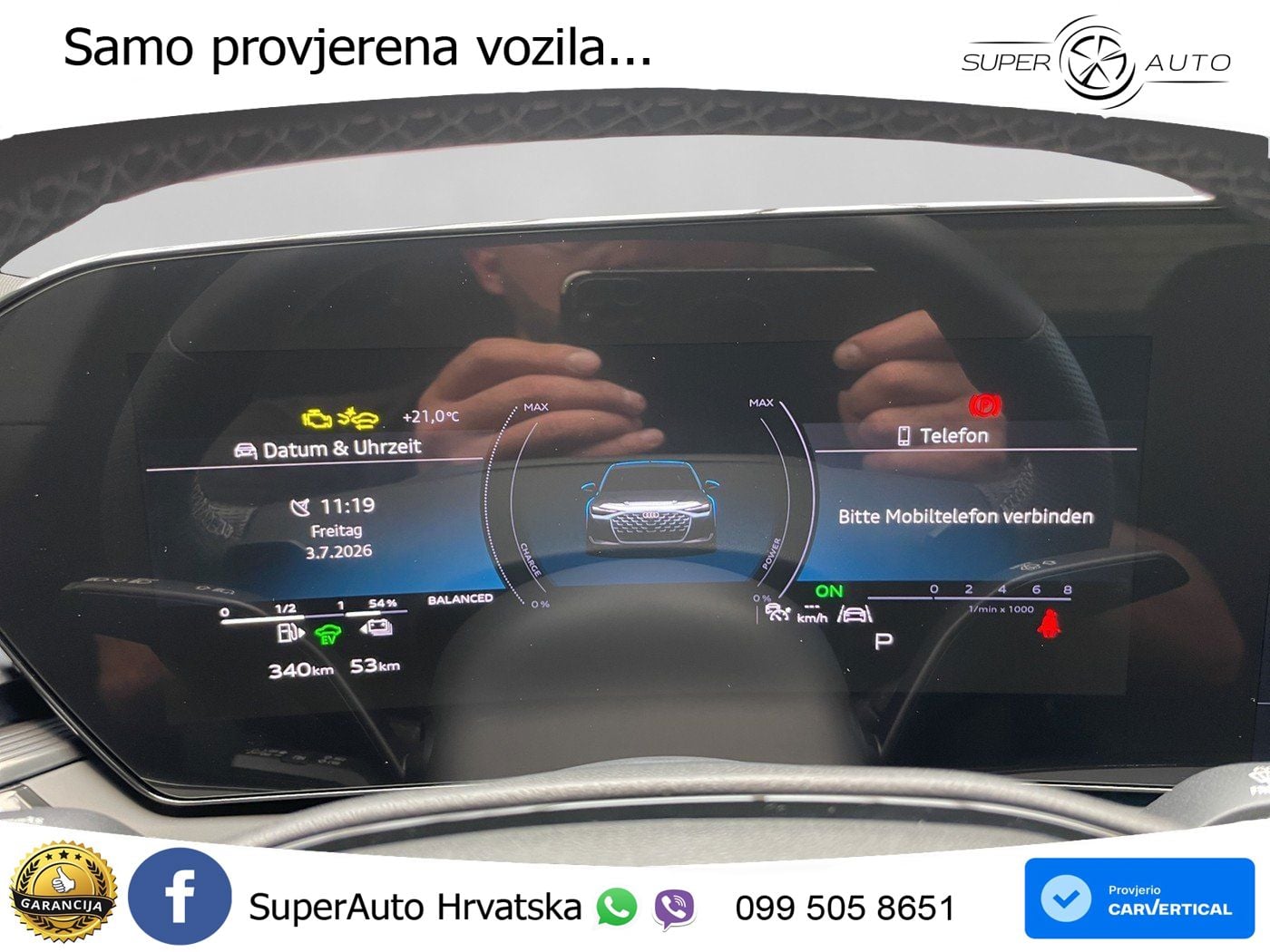 Audi A6 55 TFSIe (367 KS) quattro ultra S tronic ZRAČNI+ACC+GR SJED+KAM+PANO