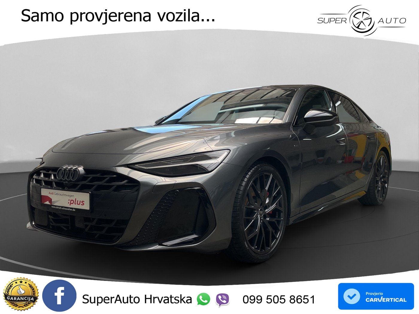 Audi A6 55 TFSIe (367 KS) quattro ultra S tronic ZRAČNI+ACC+GR SJED+KAM+PANO
