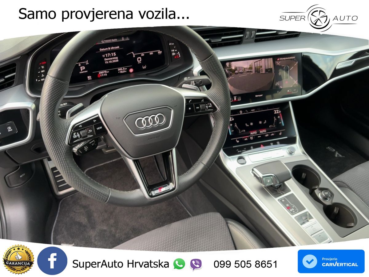 Audi A6 45 TFSI (265 KS) S tronic S line LED+GR SJED+ACC