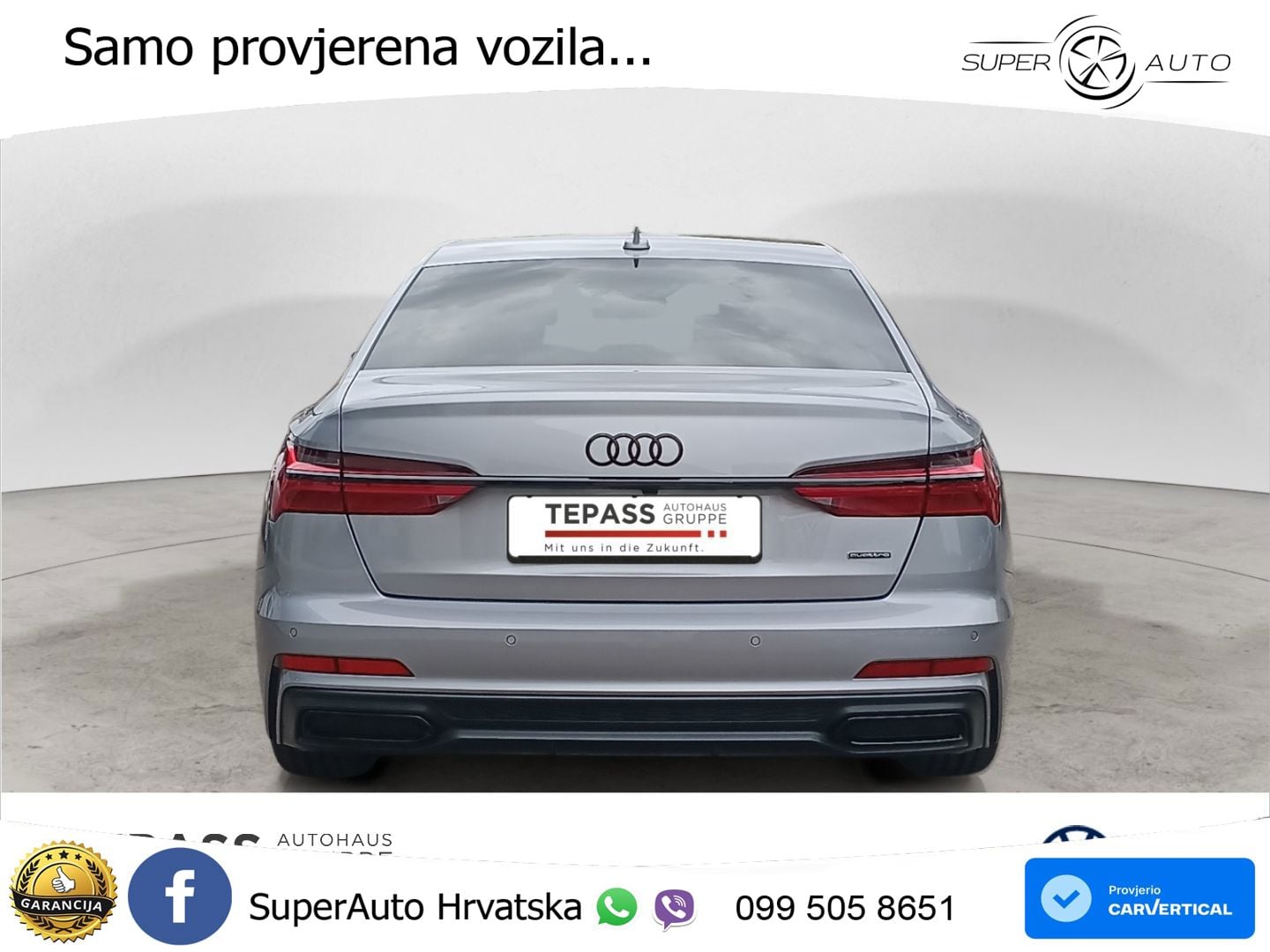 Audi A6 50 TDI V6 (286 KS) quattro tiptronic LED+GR SJED+ACC