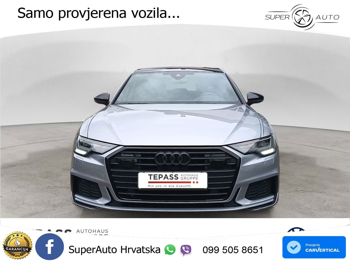 Audi A6 50 TDI V6 (286 KS) quattro tiptronic LED+GR SJED+ACC