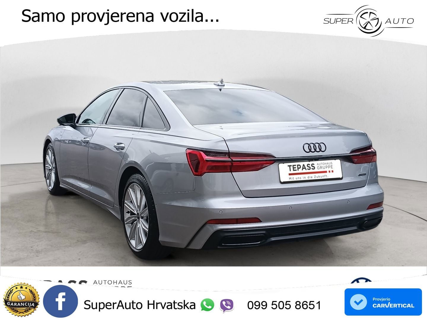 Audi A6 50 TDI V6 (286 KS) quattro tiptronic LED+GR SJED+ACC