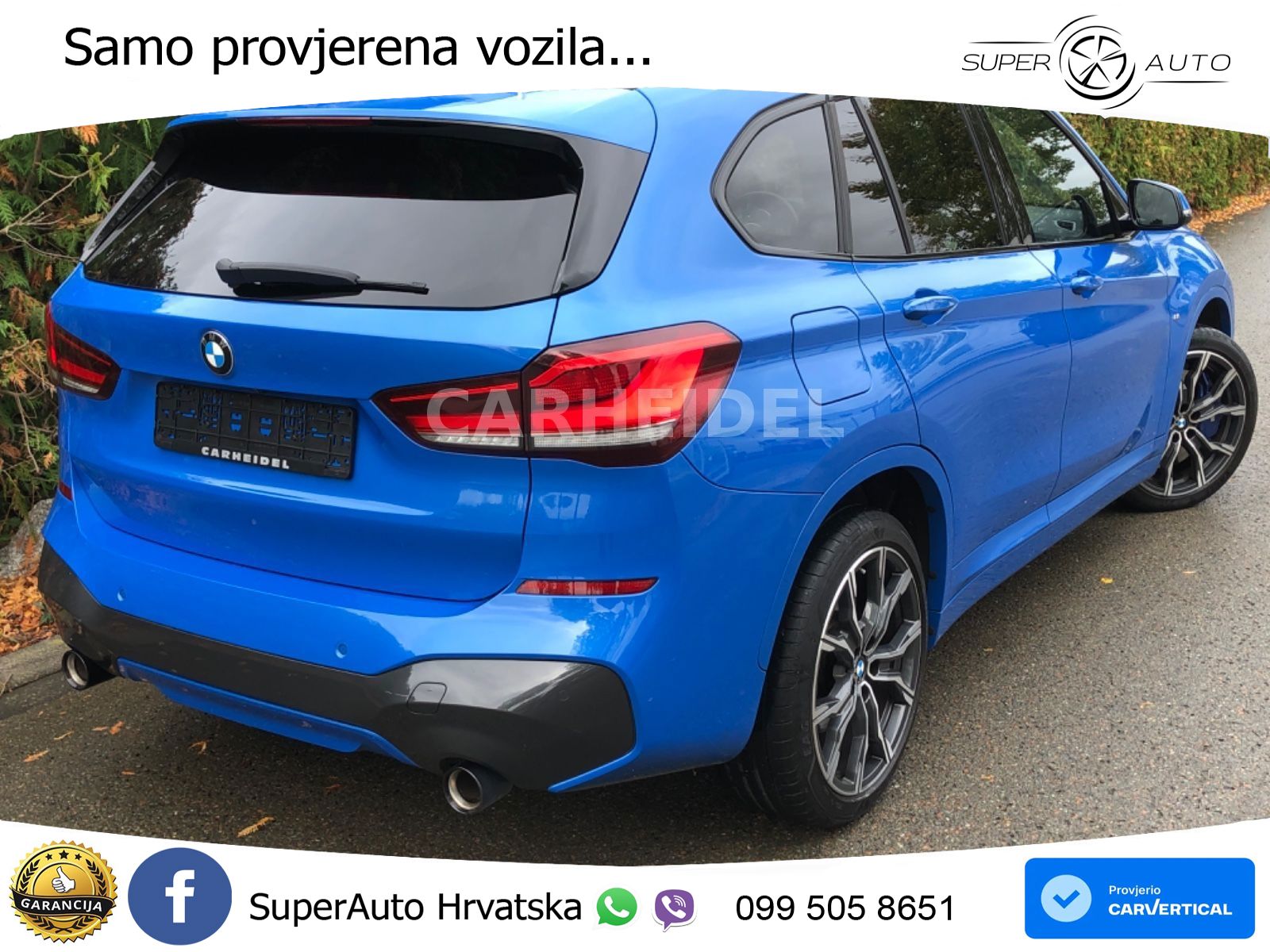 BMW X1 20d (190 KS) xDrive Steptronic M Sport LED+GR SJED+ACC
