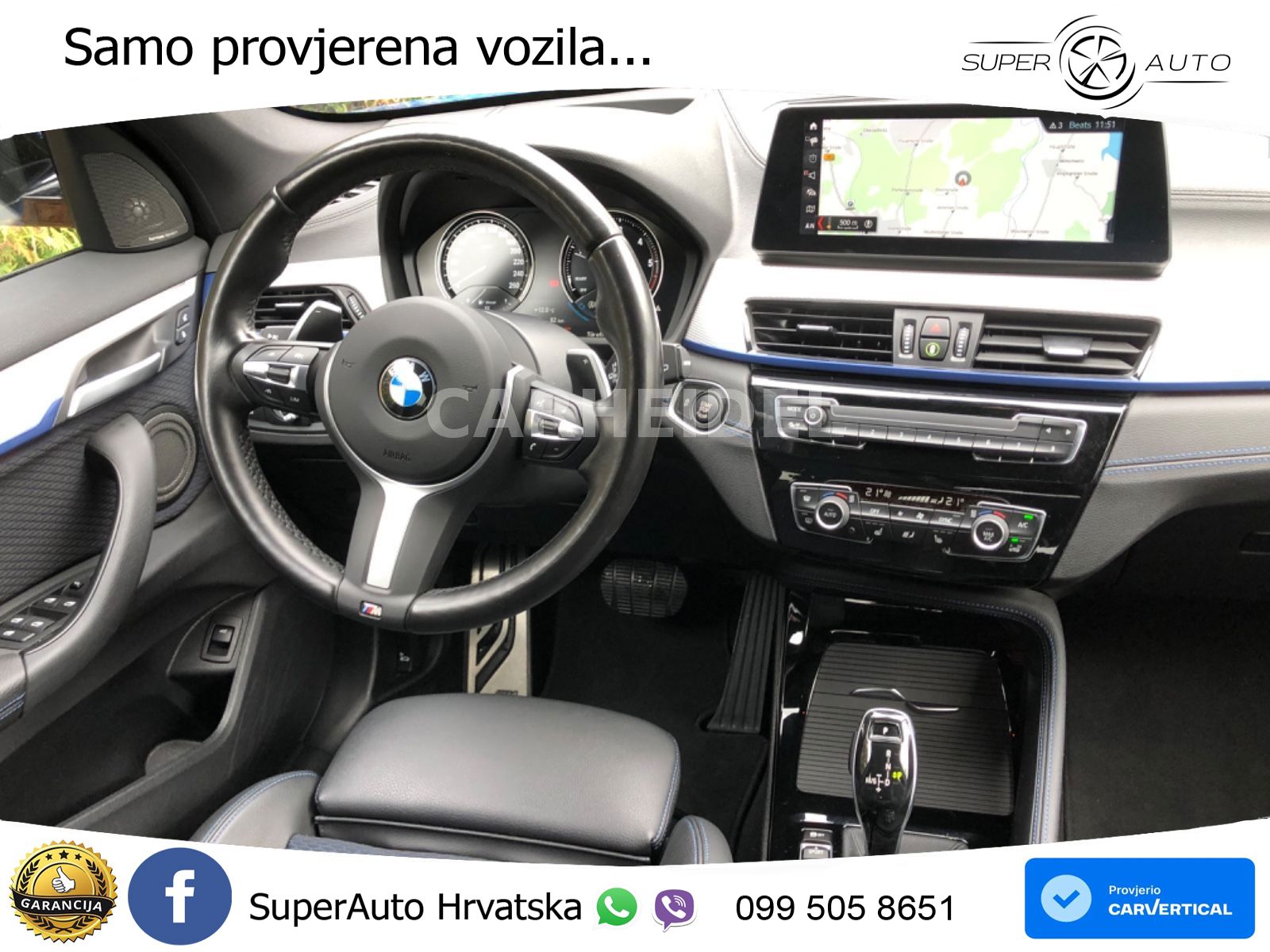 BMW X1 20d (190 KS) xDrive Steptronic M Sport LED+GR SJED+ACC