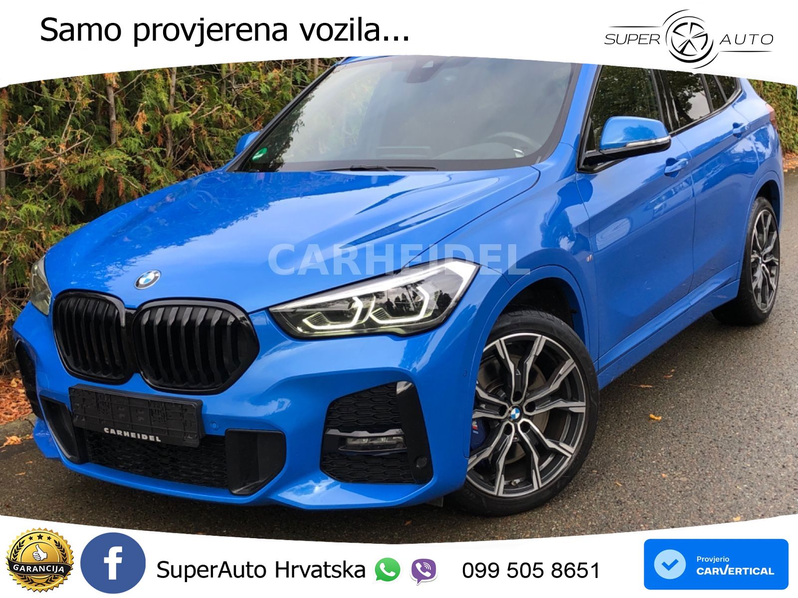 BMW X1 20d (190 KS) xDrive Steptronic M Sport LED+GR SJED+ACC