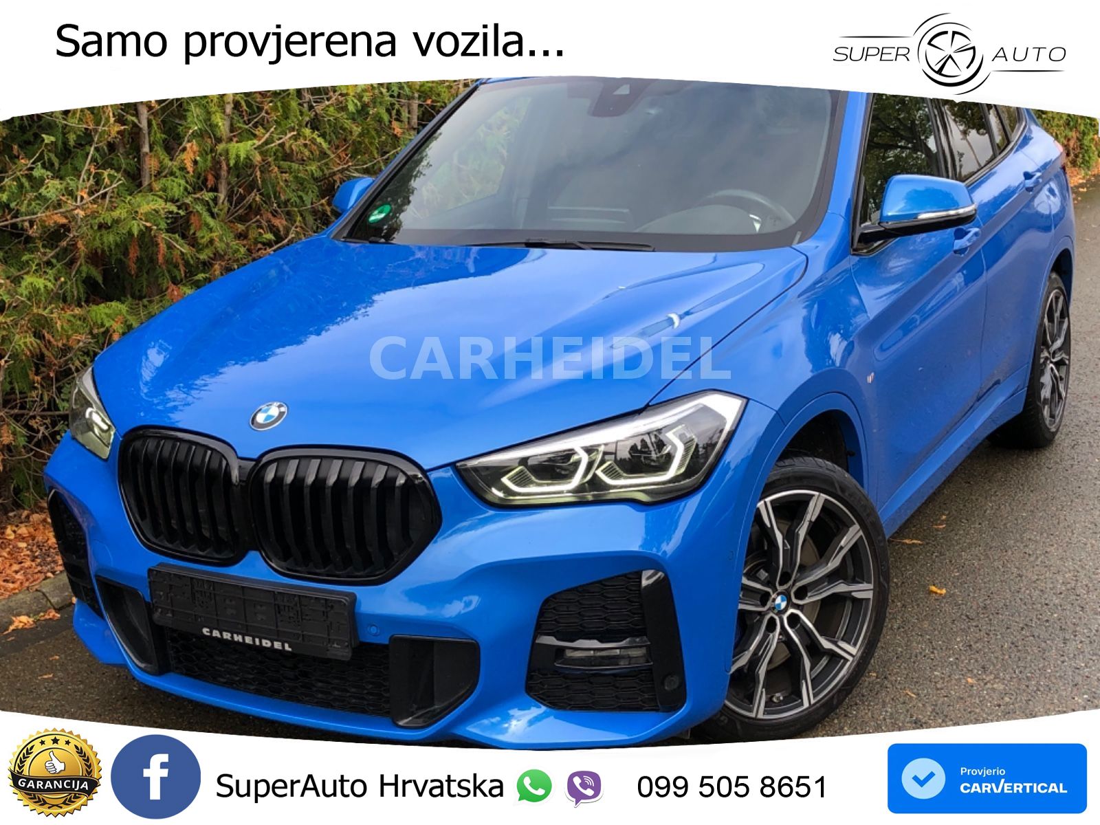 BMW X1 20d (190 KS) xDrive Steptronic M Sport LED+GR SJED+ACC