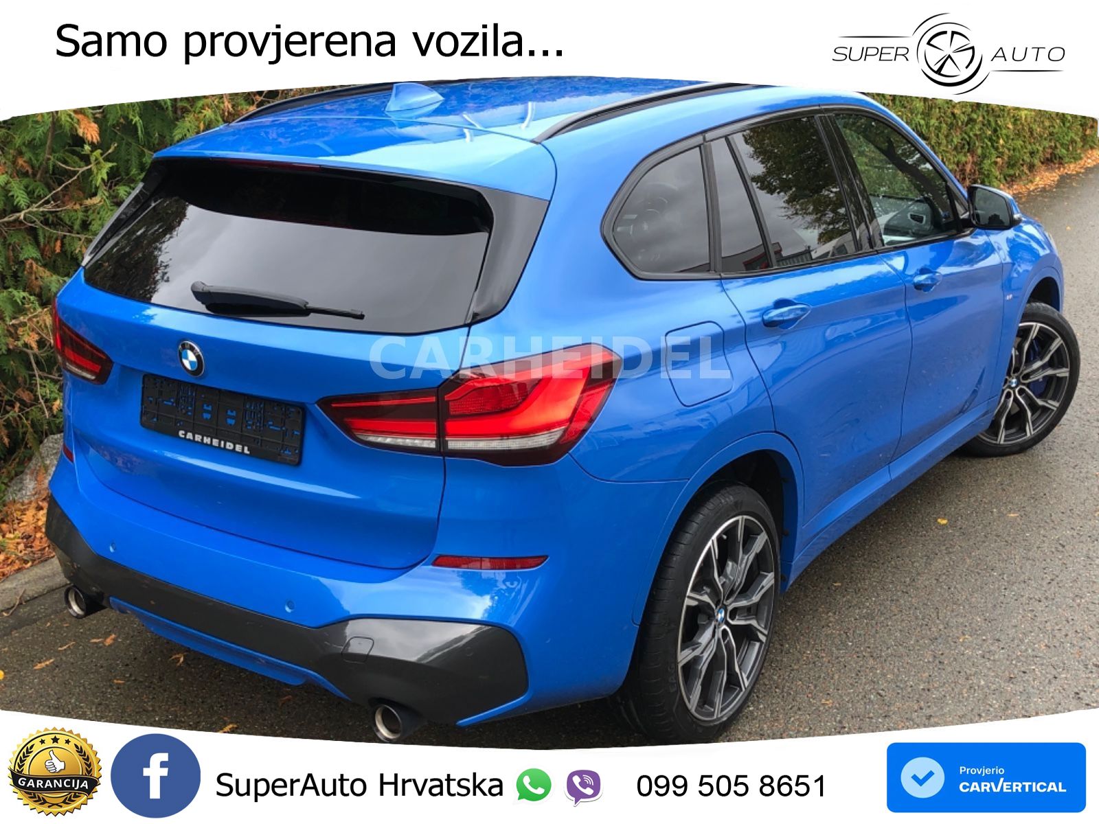 BMW X1 20d (190 KS) xDrive Steptronic M Sport LED+GR SJED+ACC