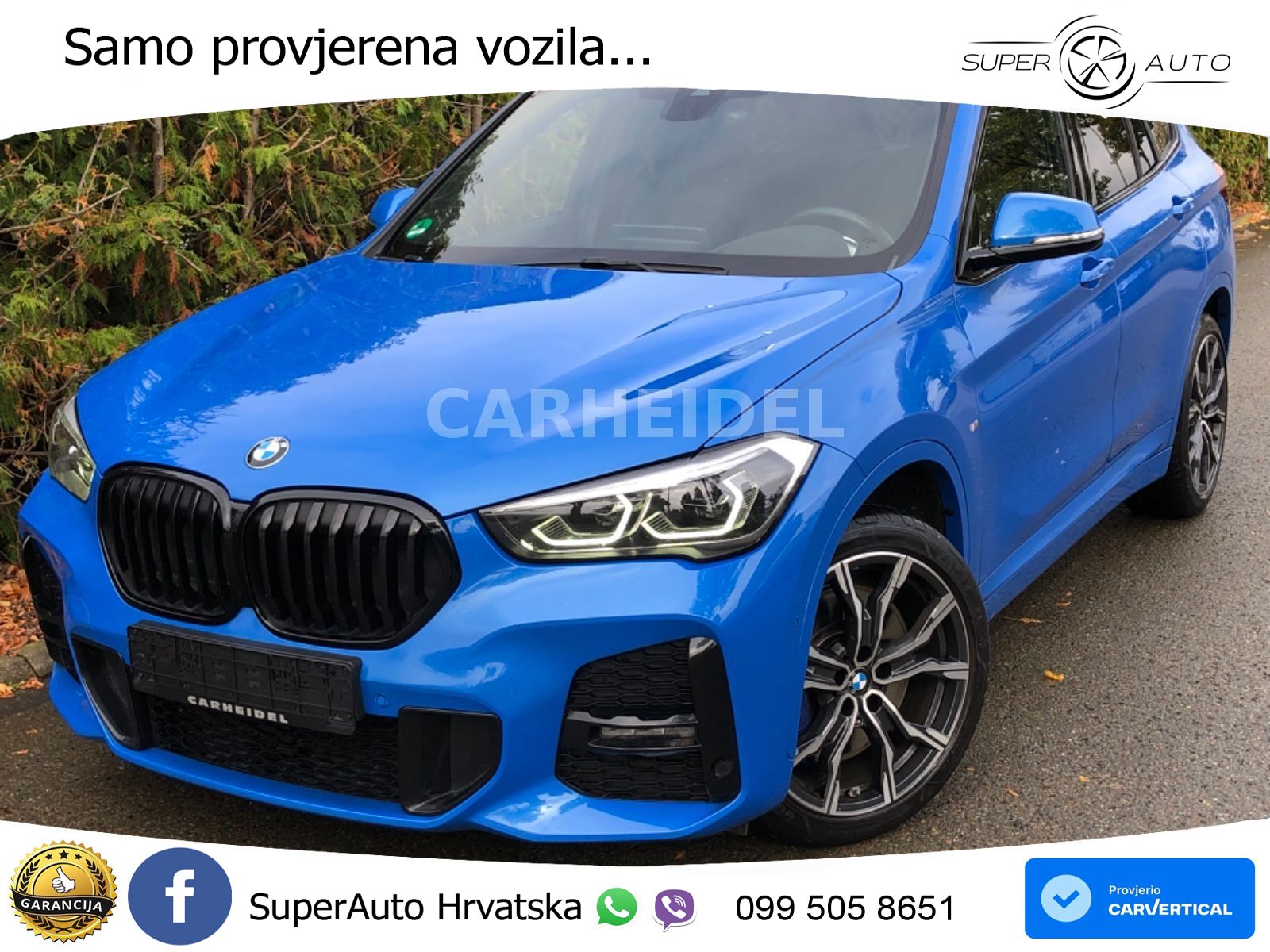 BMW X1 20d (190 KS) xDrive Steptronic M Sport LED+GR SJED+ACC