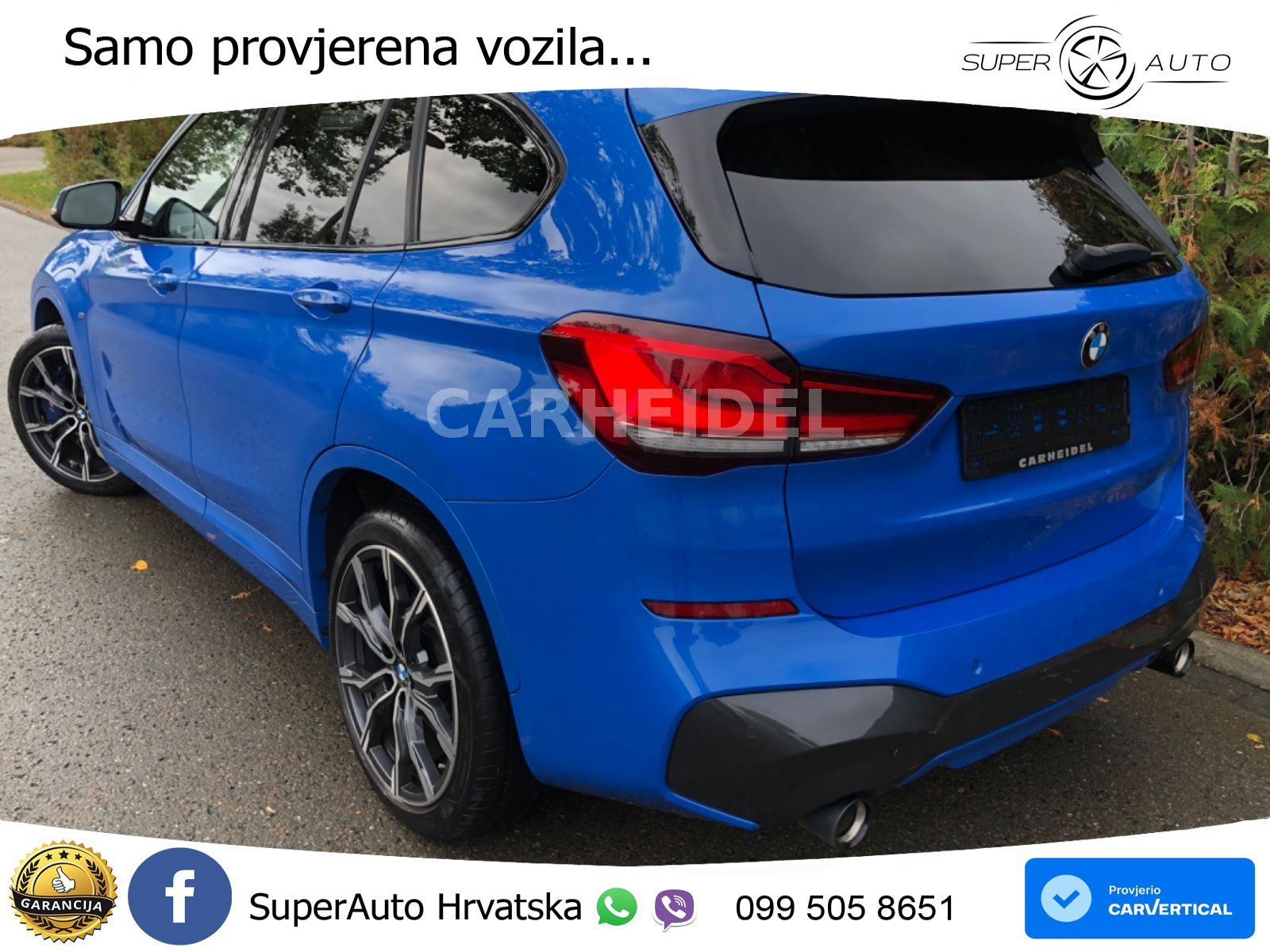 BMW X1 20d (190 KS) xDrive Steptronic M Sport LED+GR SJED+ACC