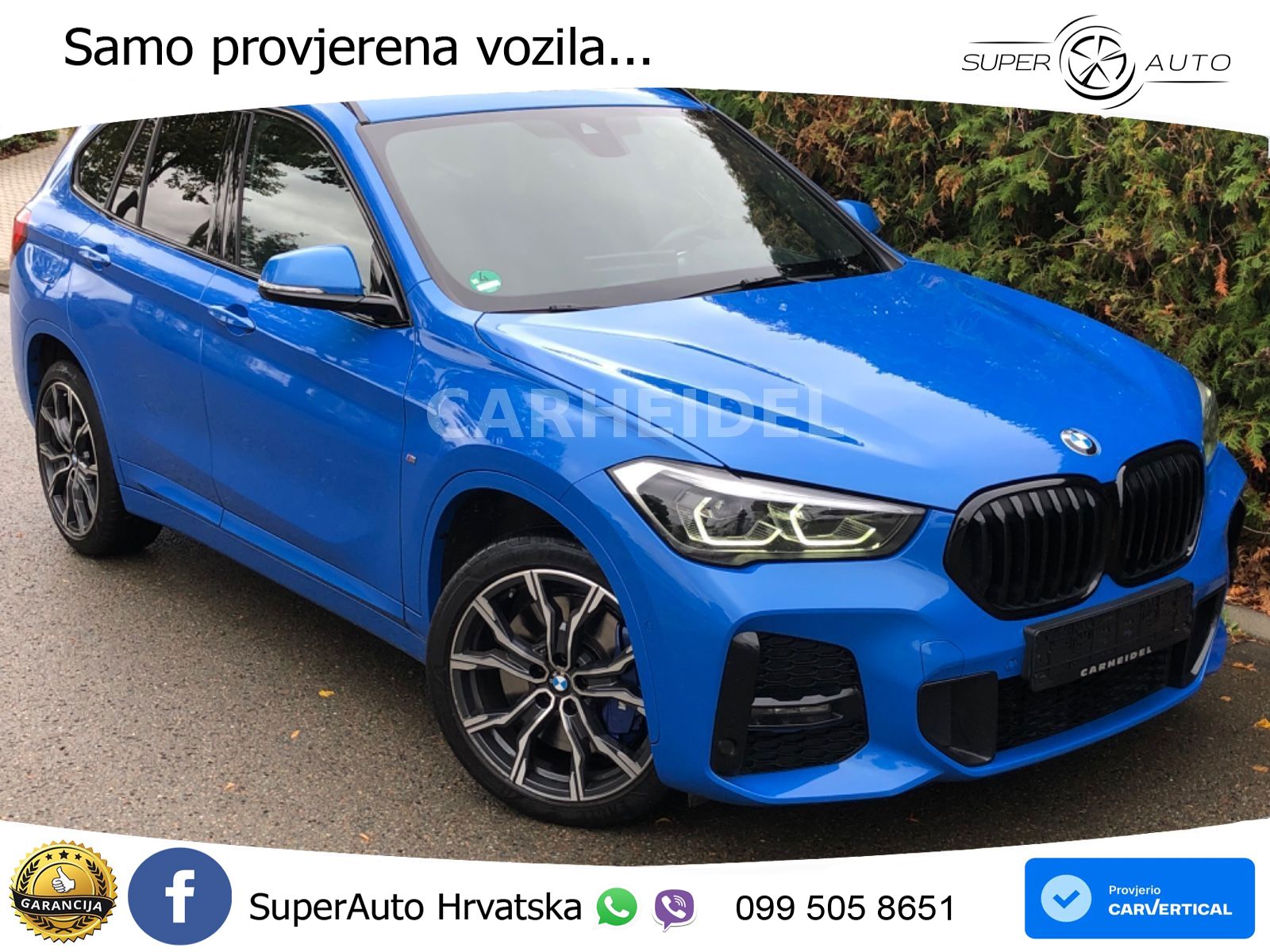 BMW X1 20d (190 KS) xDrive Steptronic M Sport LED+GR SJED+ACC