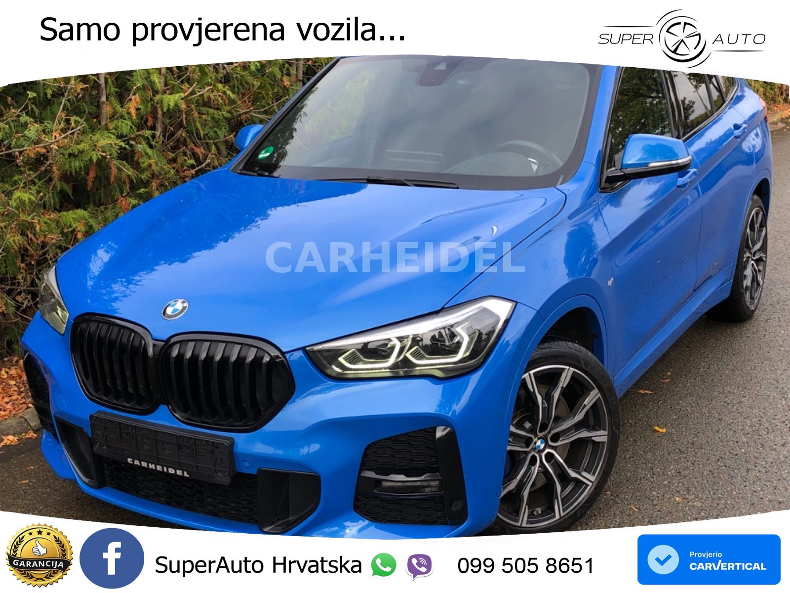 BMW X1 20d (190 KS) xDrive Steptronic M Sport LED+GR SJED+ACC