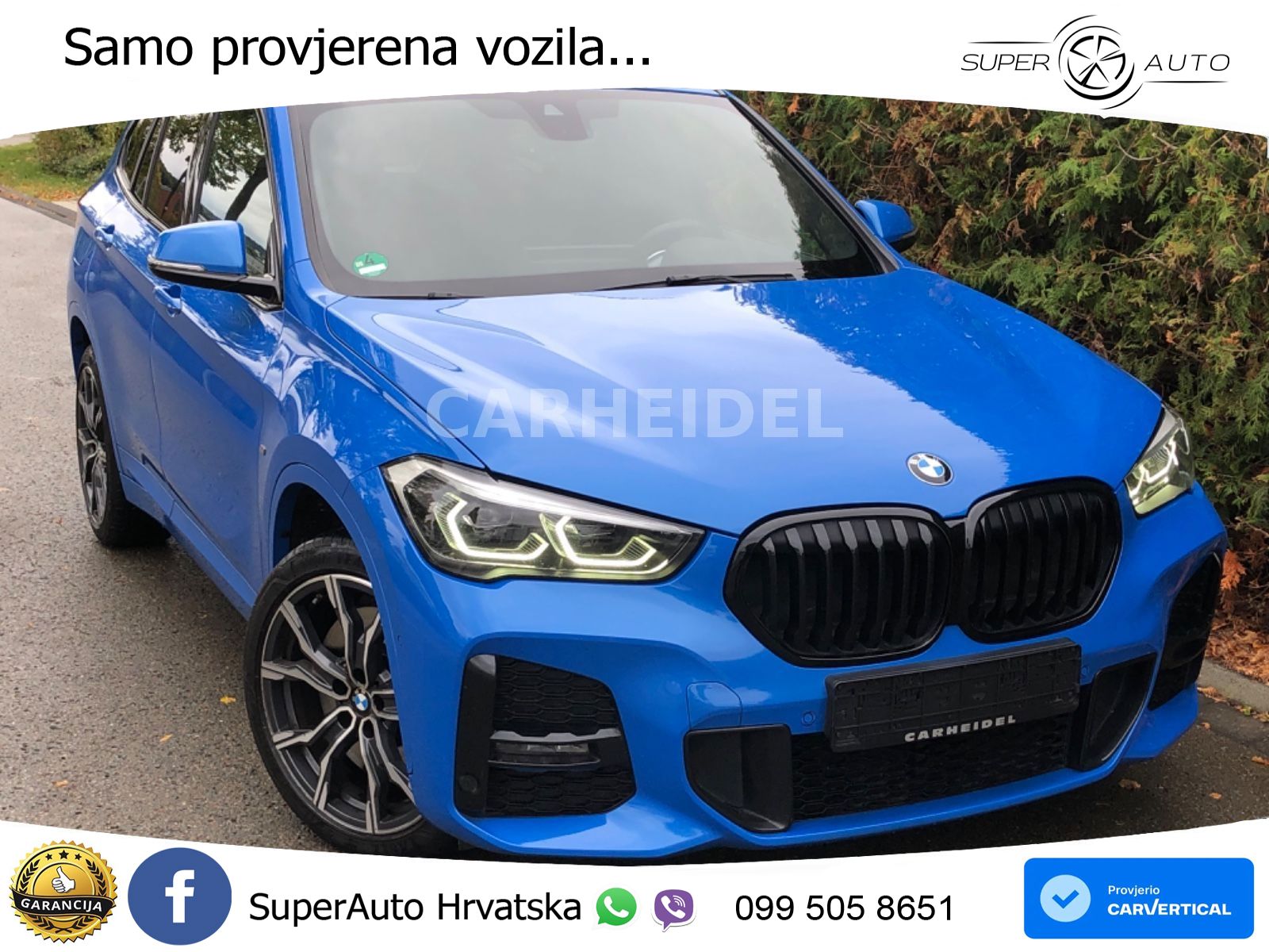 BMW X1 20d (190 KS) xDrive Steptronic M Sport LED+GR SJED+ACC