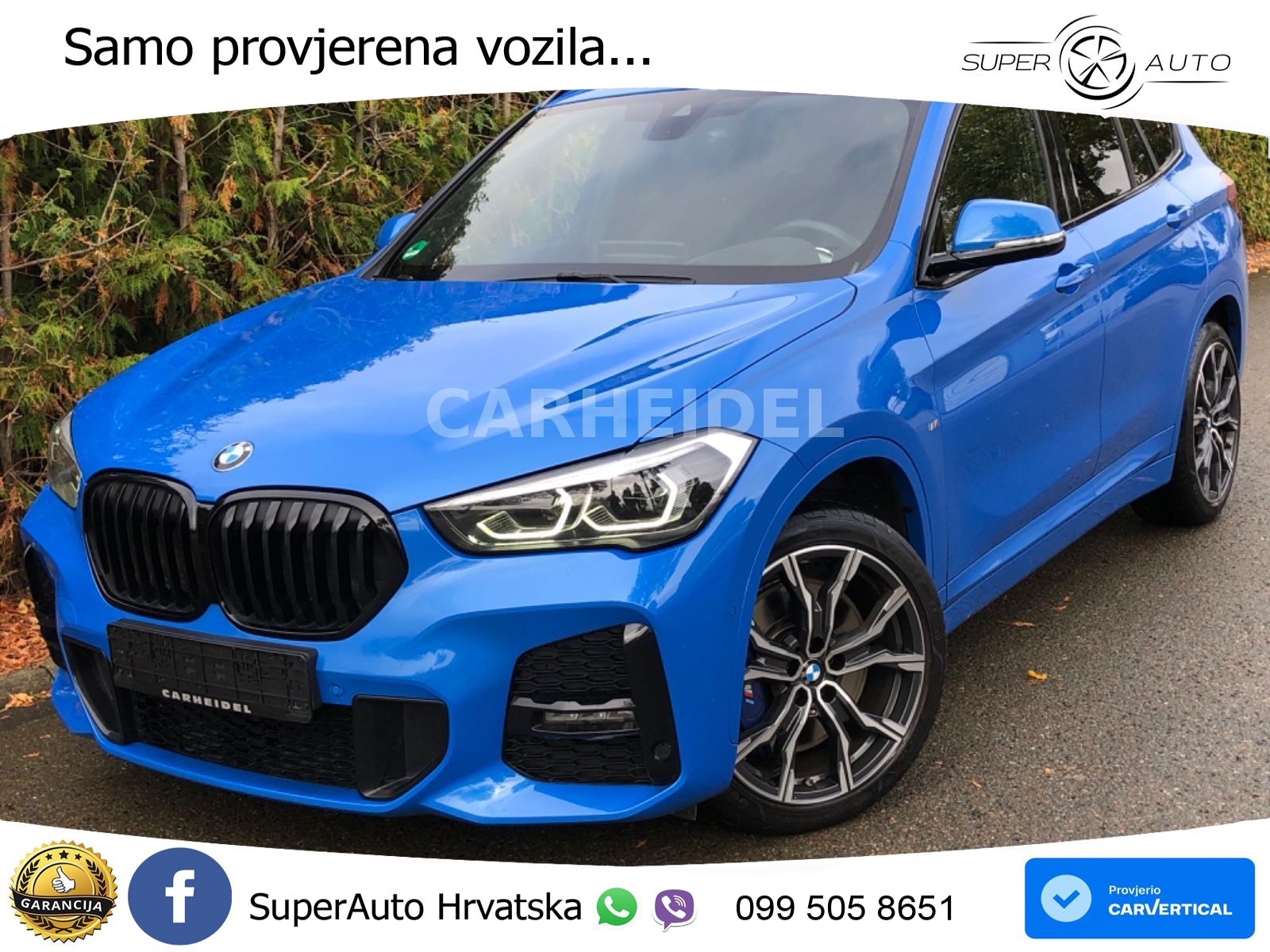 BMW X1 20d (190 KS) xDrive Steptronic M Sport LED+GR SJED+ACC