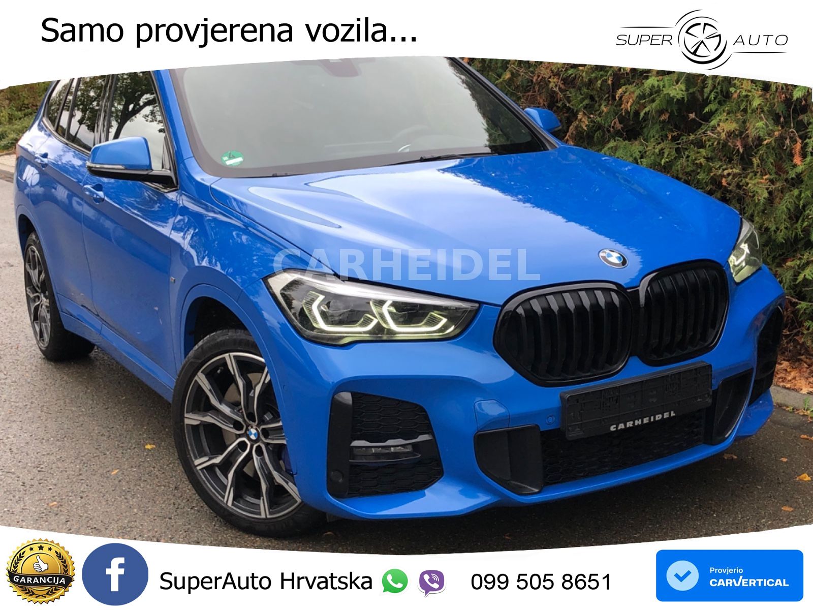 BMW X1 20d (190 KS) xDrive Steptronic M Sport LED+GR SJED+ACC