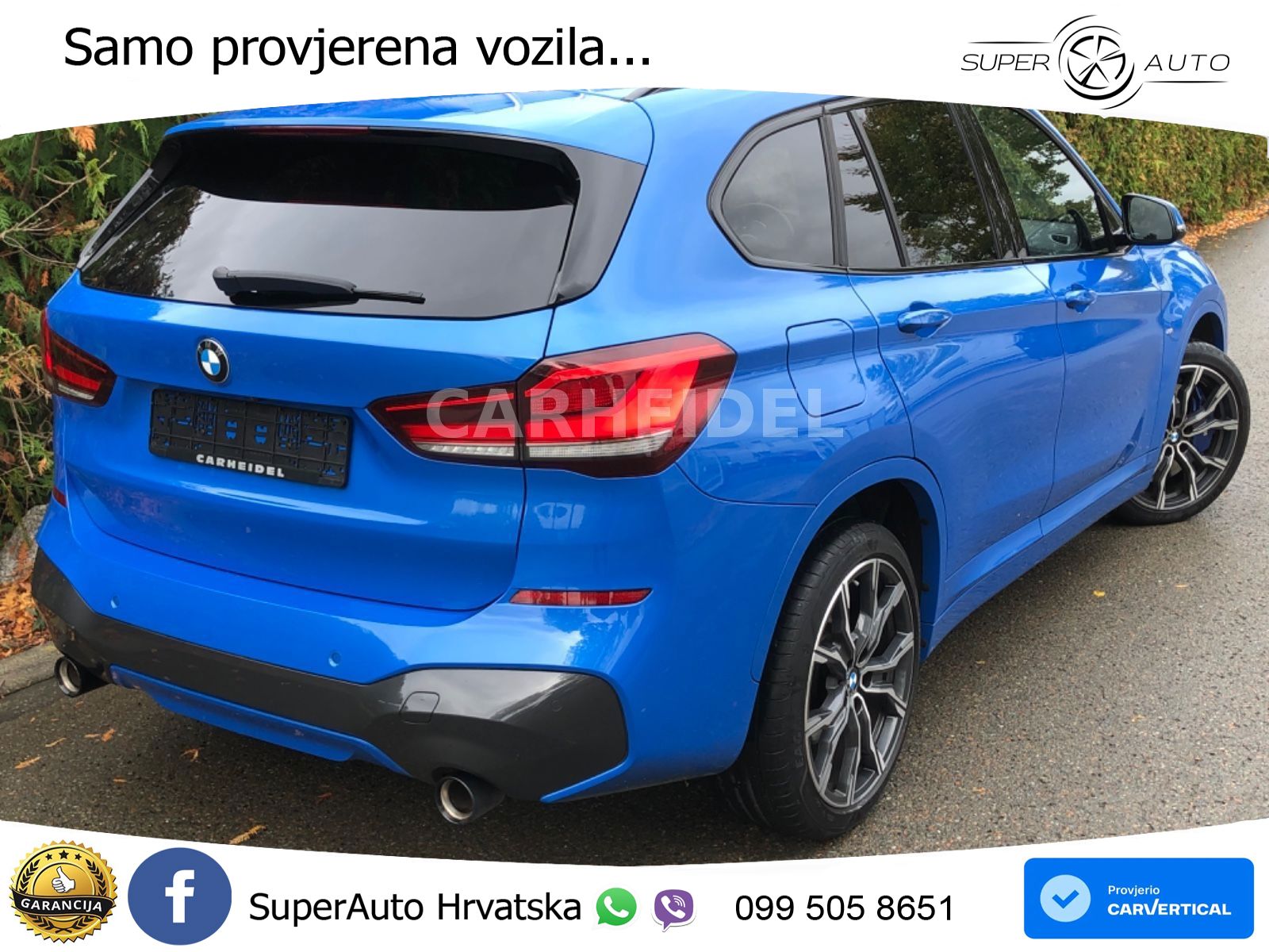 BMW X1 20d (190 KS) xDrive Steptronic M Sport LED+GR SJED+ACC