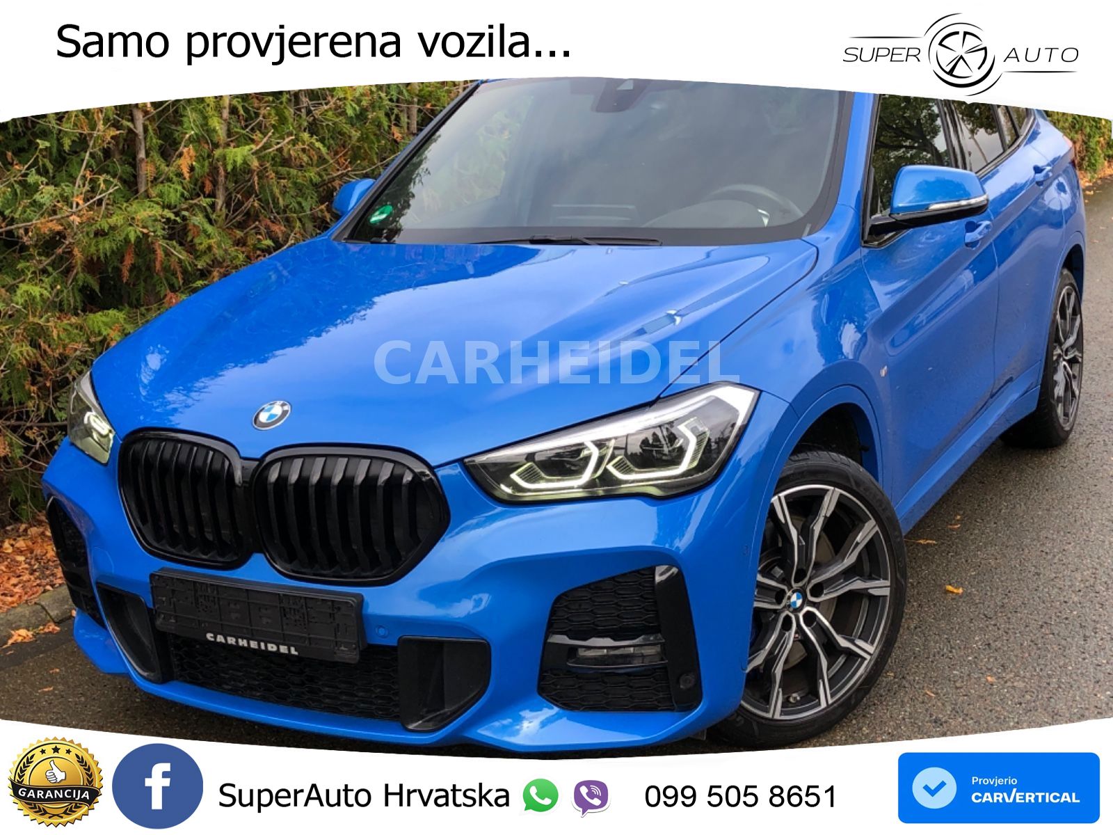 BMW X1 20d (190 KS) xDrive Steptronic M Sport LED+GR SJED+ACC