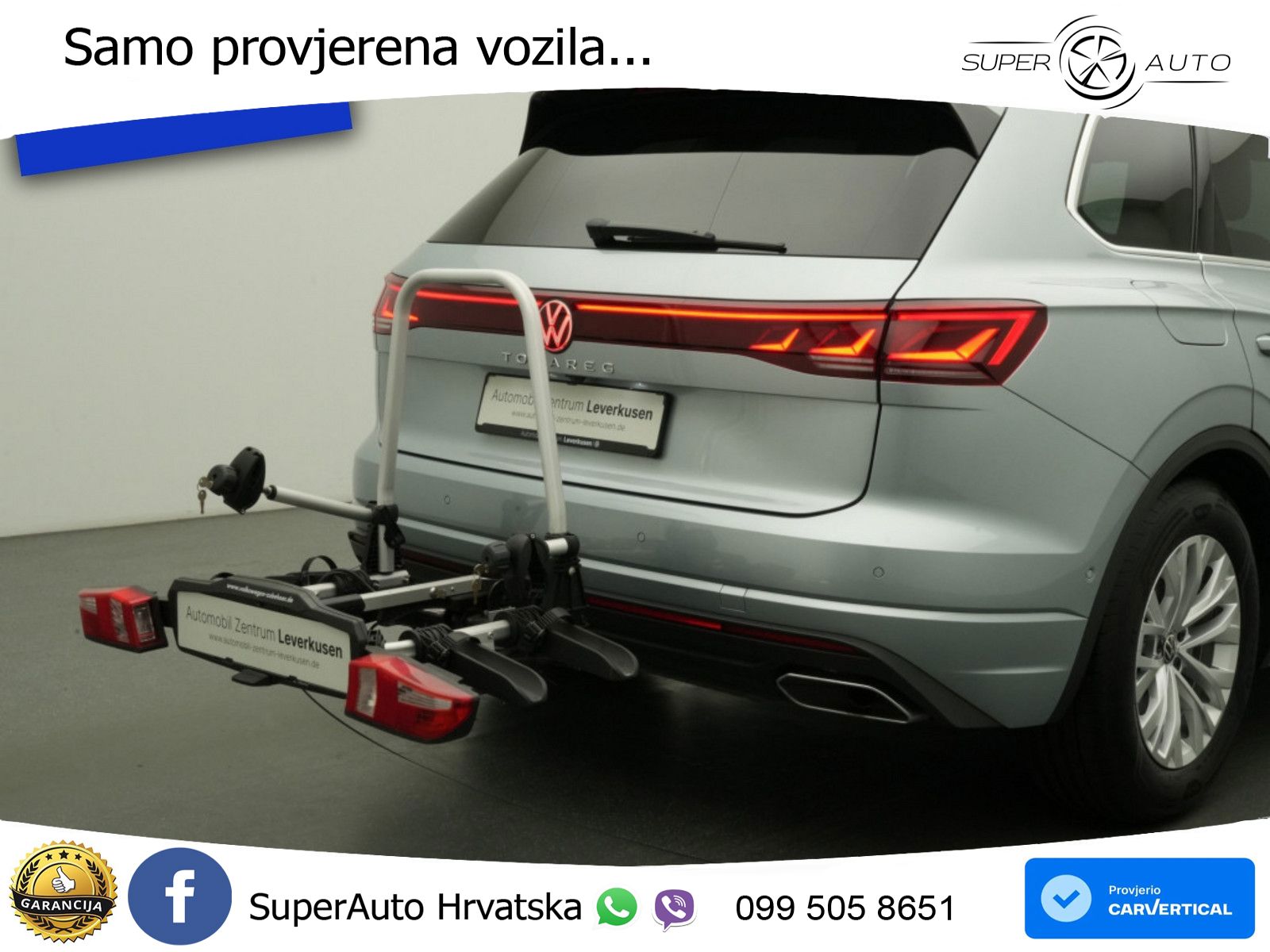Volkswagen Touareg 3.0 V6 TDI (286 KS) 4MOTION Tiptronic ZRAČNI+ACC+GR SJED+KAM