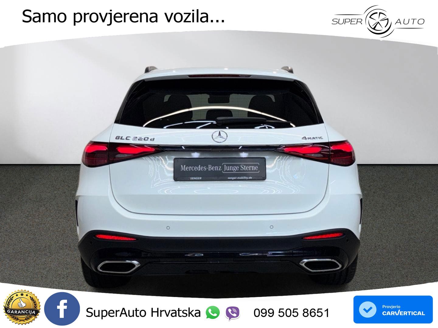 Mercedes GLC 220d (197 KS) 4MATIC 9G-TRONIC AMG LED+GR SJED+ACC