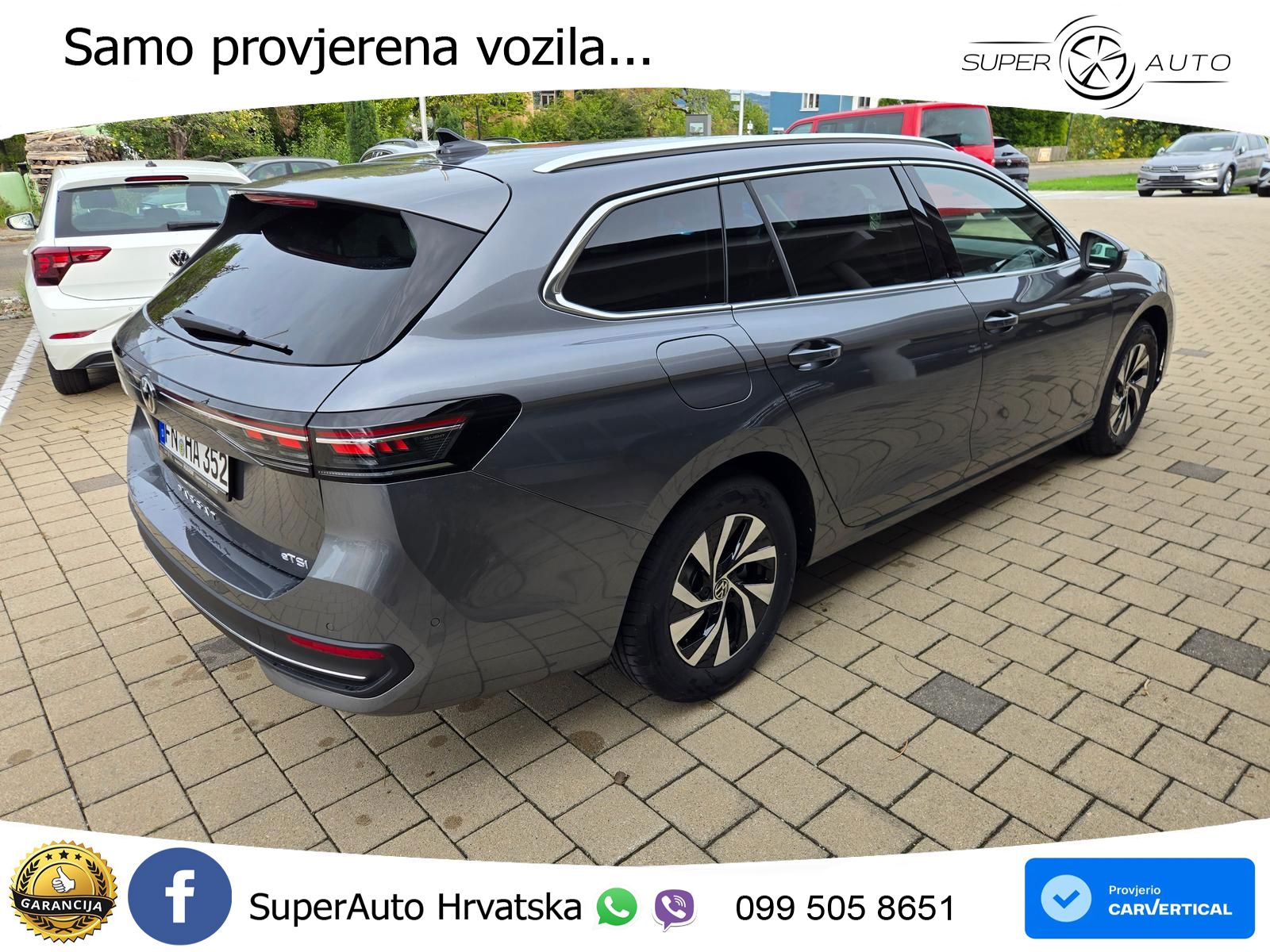 Volkswagen Passat Variant 1.5 eTSI (150 KS) DSG MATRIX+GR SJED+KAM
