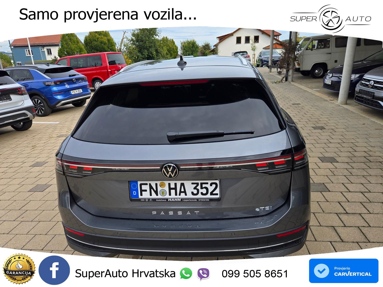 Volkswagen Passat Variant 1.5 eTSI (150 KS) DSG MATRIX+GR SJED+KAM