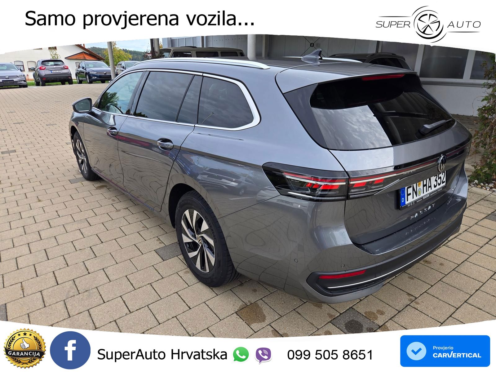 Volkswagen Passat Variant 1.5 eTSI (150 KS) DSG MATRIX+GR SJED+KAM