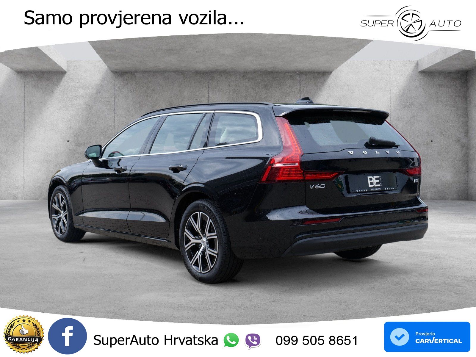 Volvo V60 2.0 B3 DCT LED+GR SJED+ACC