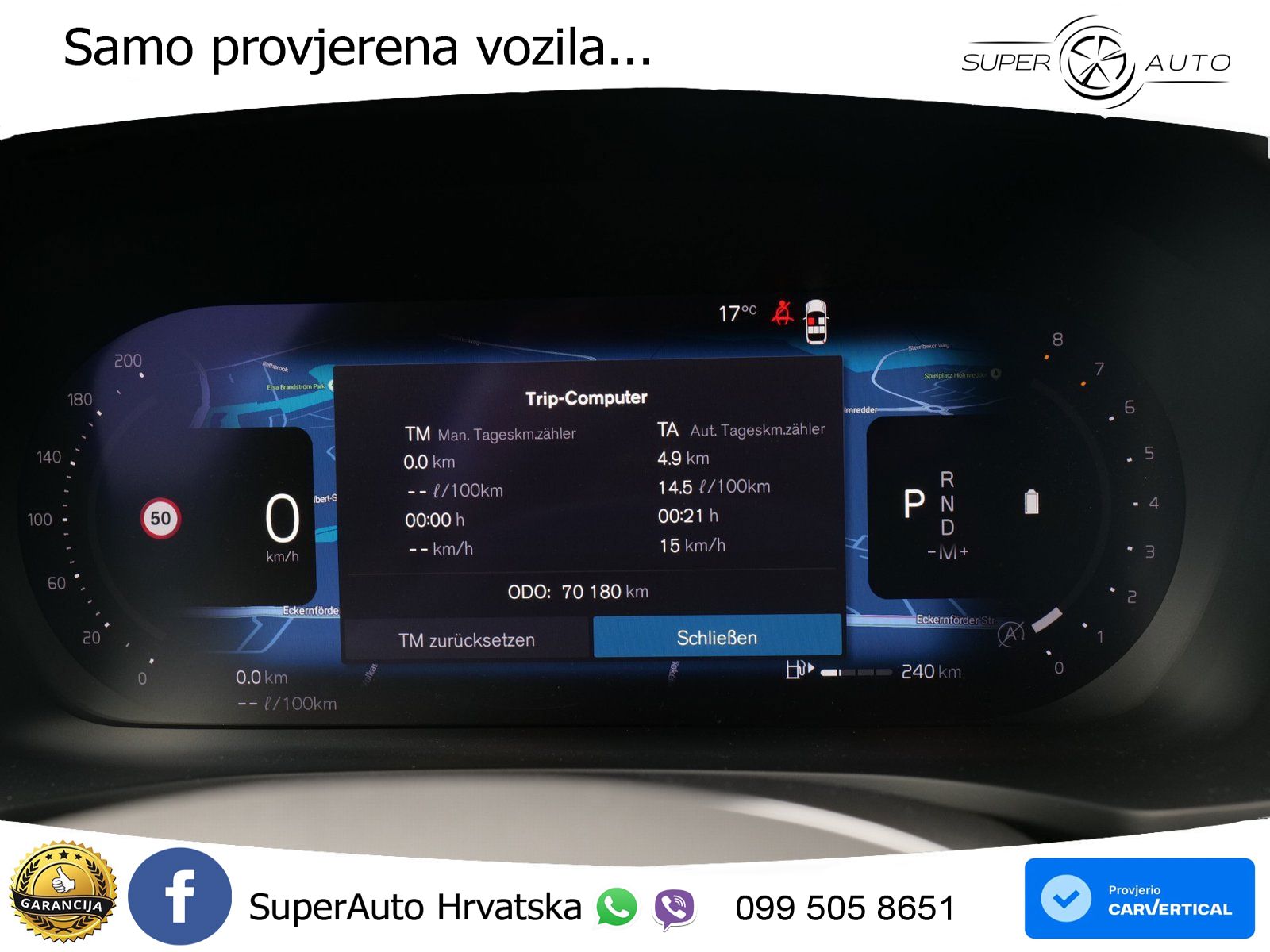 Volvo V60 2.0 B3 DCT LED+GR SJED+ACC