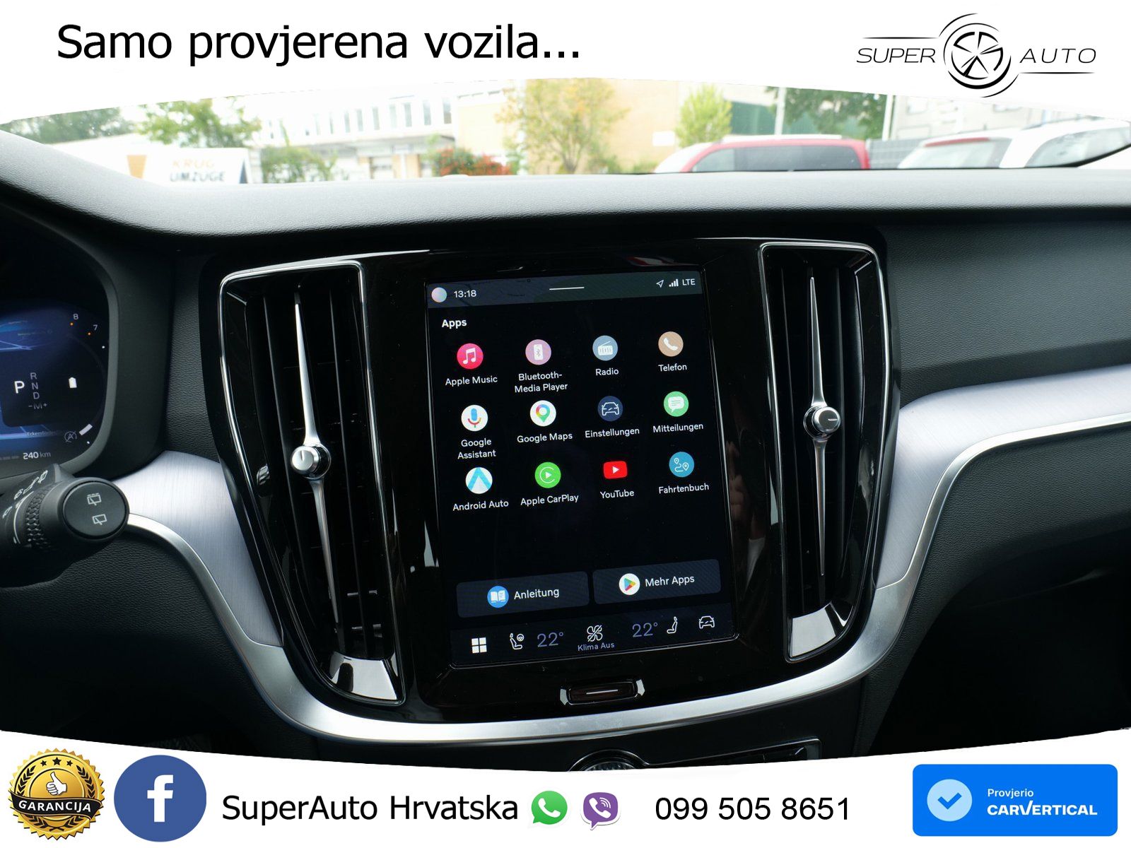 Volvo V60 2.0 B3 DCT LED+GR SJED+ACC