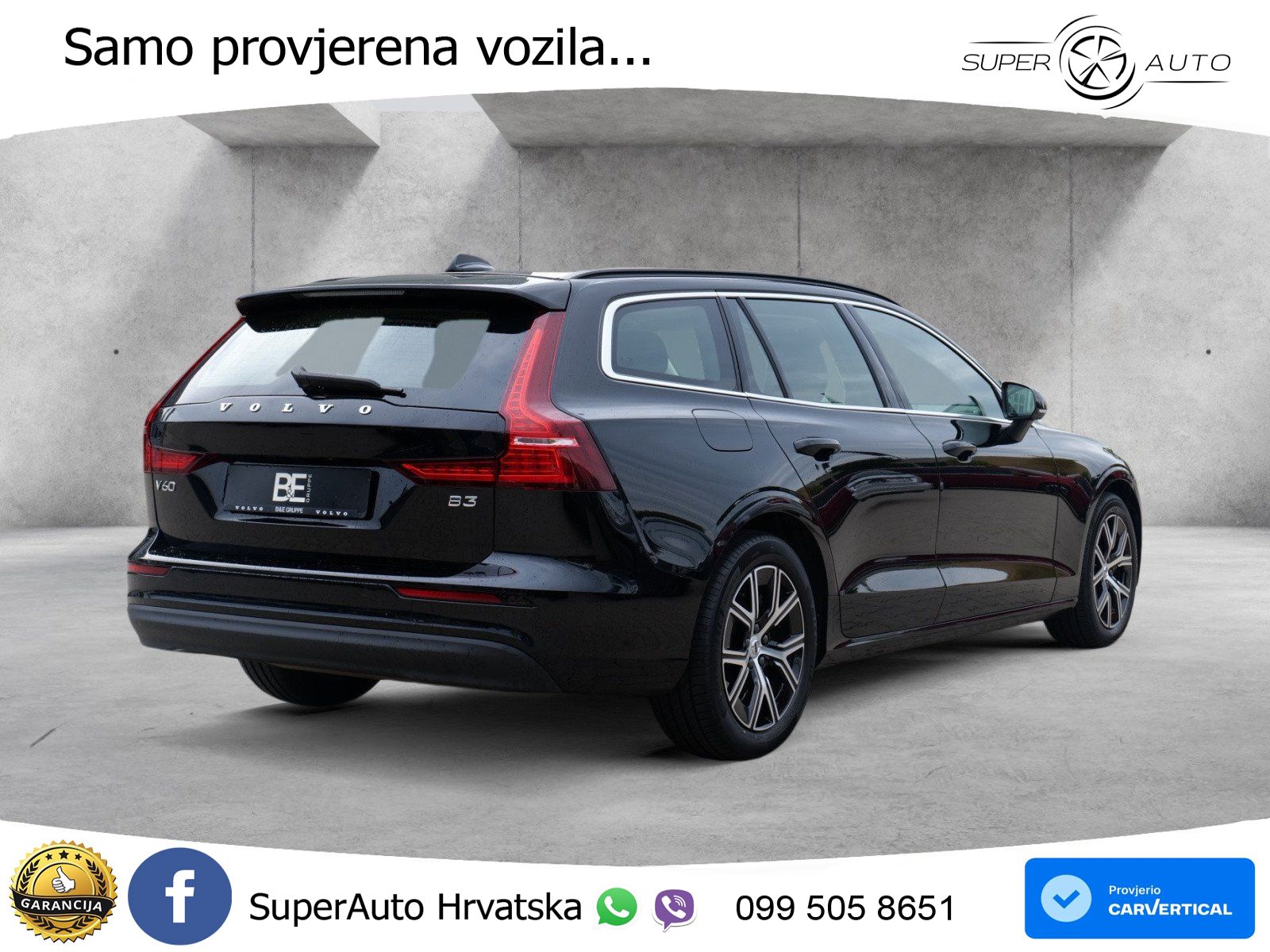 Volvo V60 2.0 B3 DCT LED+GR SJED+ACC