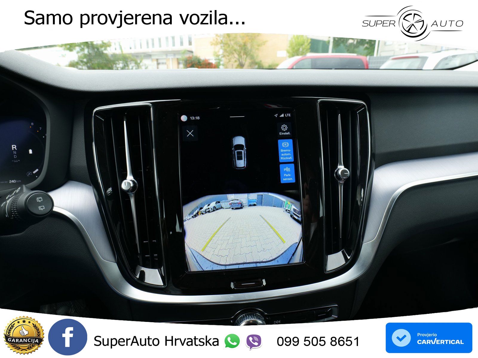 Volvo V60 2.0 B3 DCT LED+GR SJED+ACC