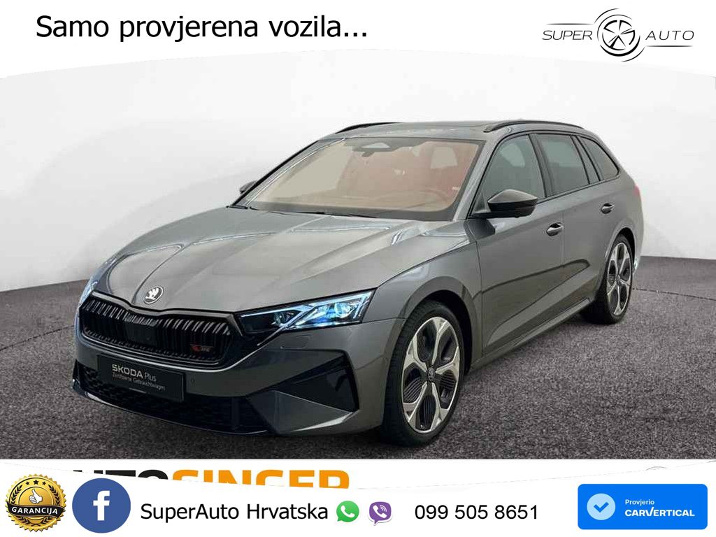 Škoda Octavia Combi RS 2.0 TSI (265 KS) DSG LED+GR SJED+ACC