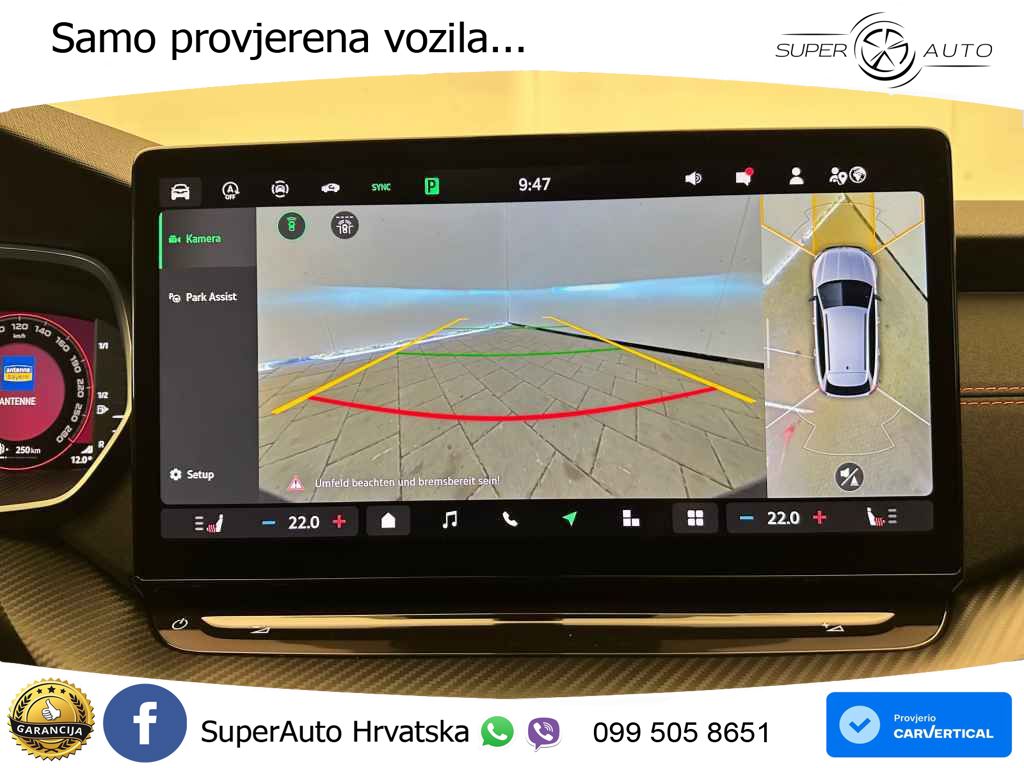 Škoda Octavia Combi RS 2.0 TSI (265 KS) DSG LED+GR SJED+ACC