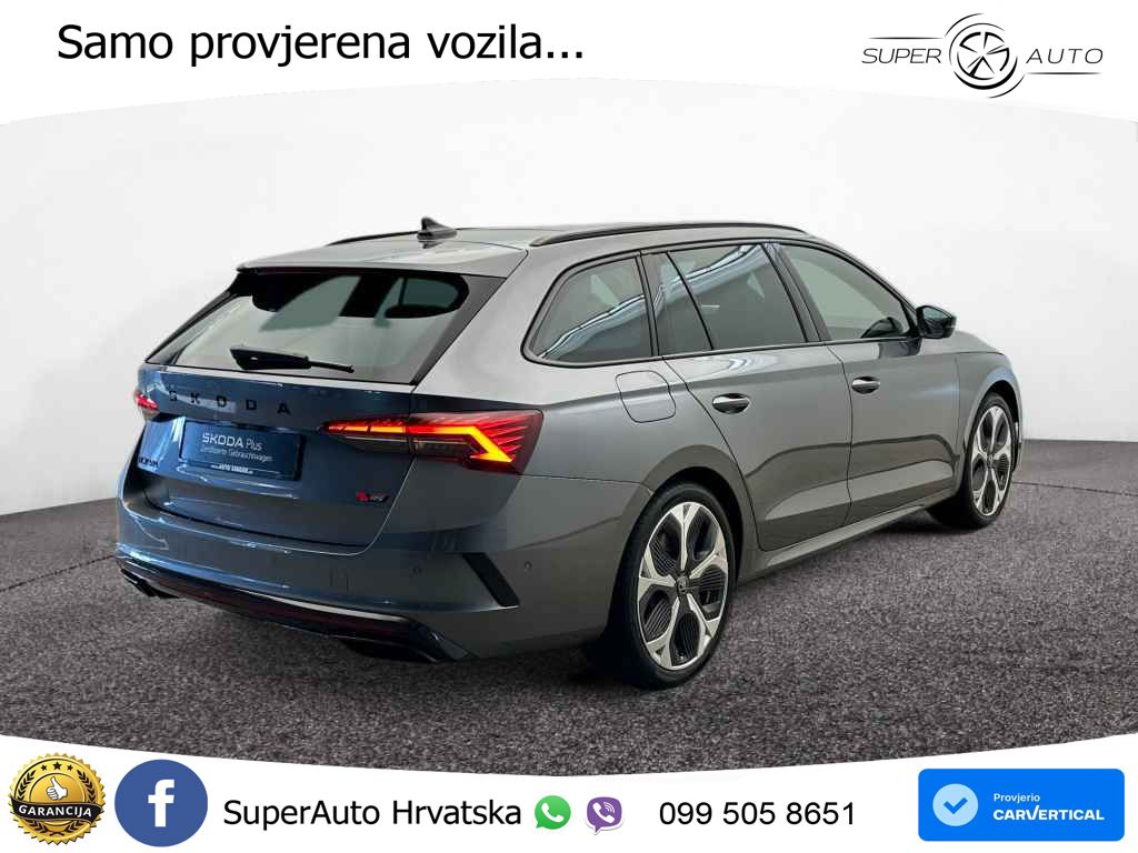Škoda Octavia Combi RS 2.0 TSI (265 KS) DSG LED+GR SJED+ACC