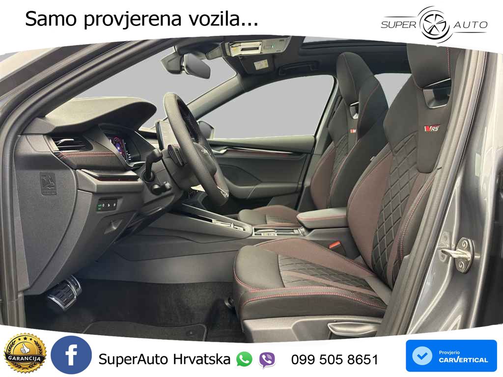 Škoda Octavia Combi RS 2.0 TSI (265 KS) DSG LED+GR SJED+ACC