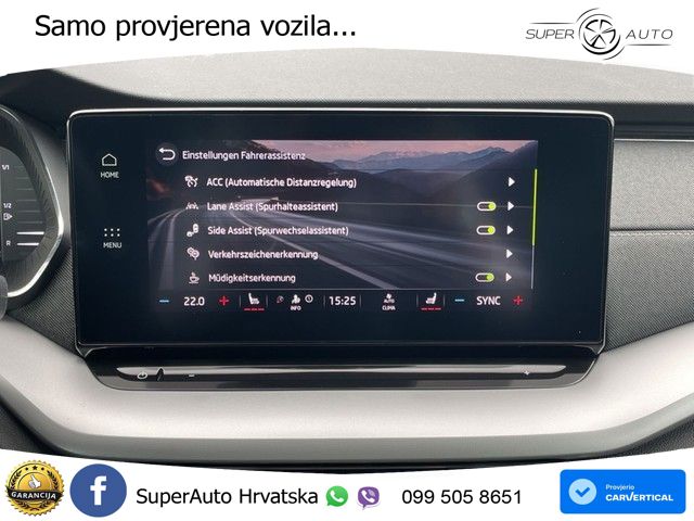 Škoda Octavia Combi 1.5 TSI EVO e-TEC (150 KS) DSG MATRIX+GR SJED+KAM