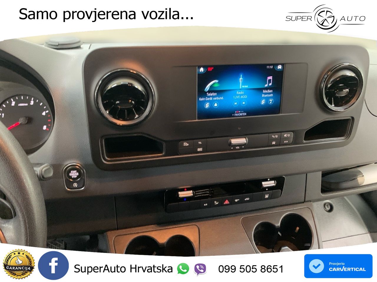 Mercedes-Benz Sprinter 317 CDI Ka Standard +Sthz+RFK+Autom+ 170 KS