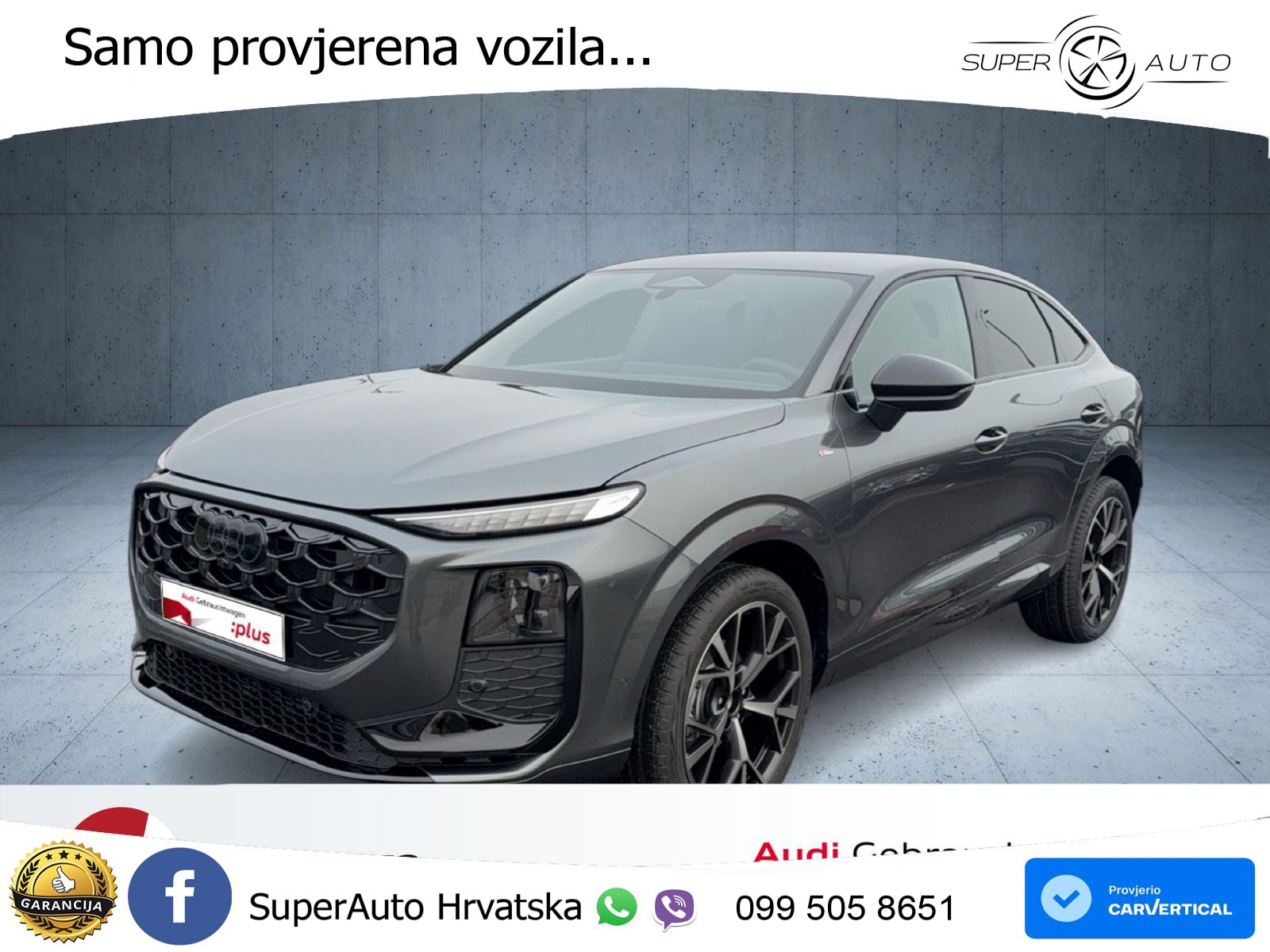 Audi Q3 III Sportback 1.5 TFSI (150 KS) S tronic LED+GR SJED+ACC