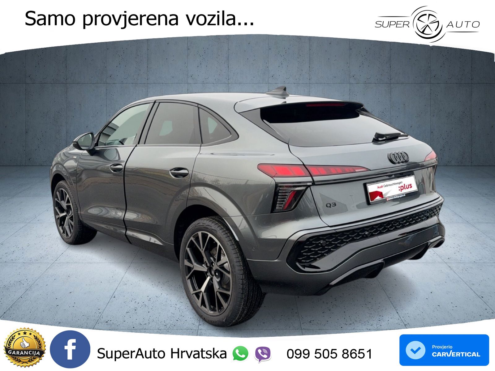 Audi Q3 III Sportback 1.5 TFSI (150 KS) S tronic LED+GR SJED+ACC