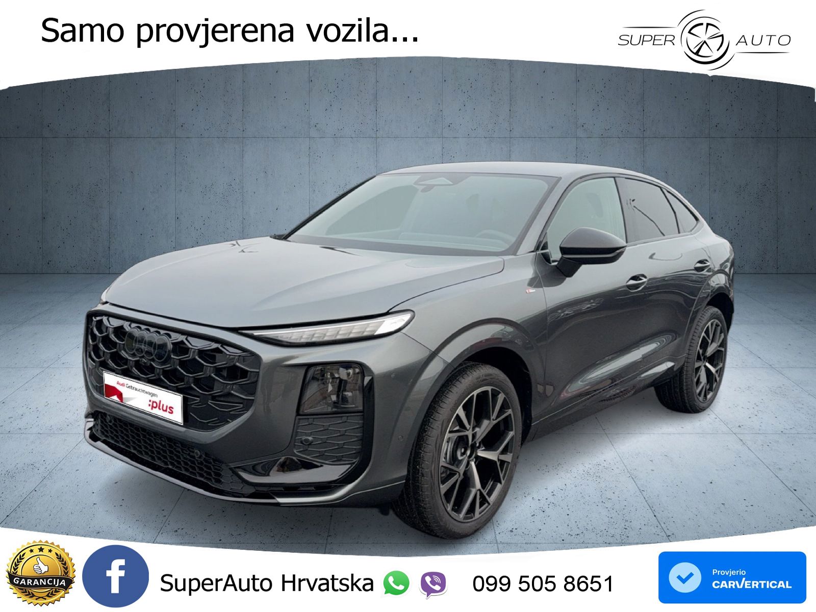Audi Q3 III Sportback 1.5 TFSI (150 KS) S tronic LED+GR SJED+ACC