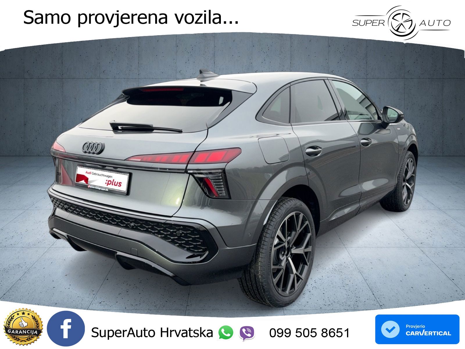 Audi Q3 III Sportback 1.5 TFSI (150 KS) S tronic LED+GR SJED+ACC