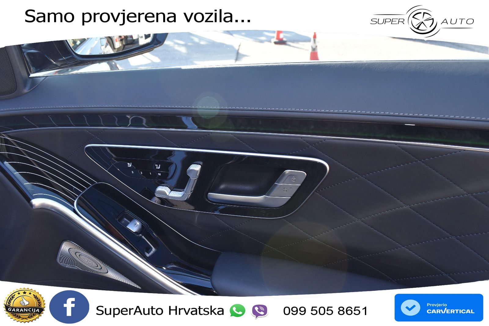 Mercedes S 500 (449 KS) EQ Boost 4MATIC 9G-TRONIC Manufaktur ZRAČNI+ACC+GR SJED+360+PANO