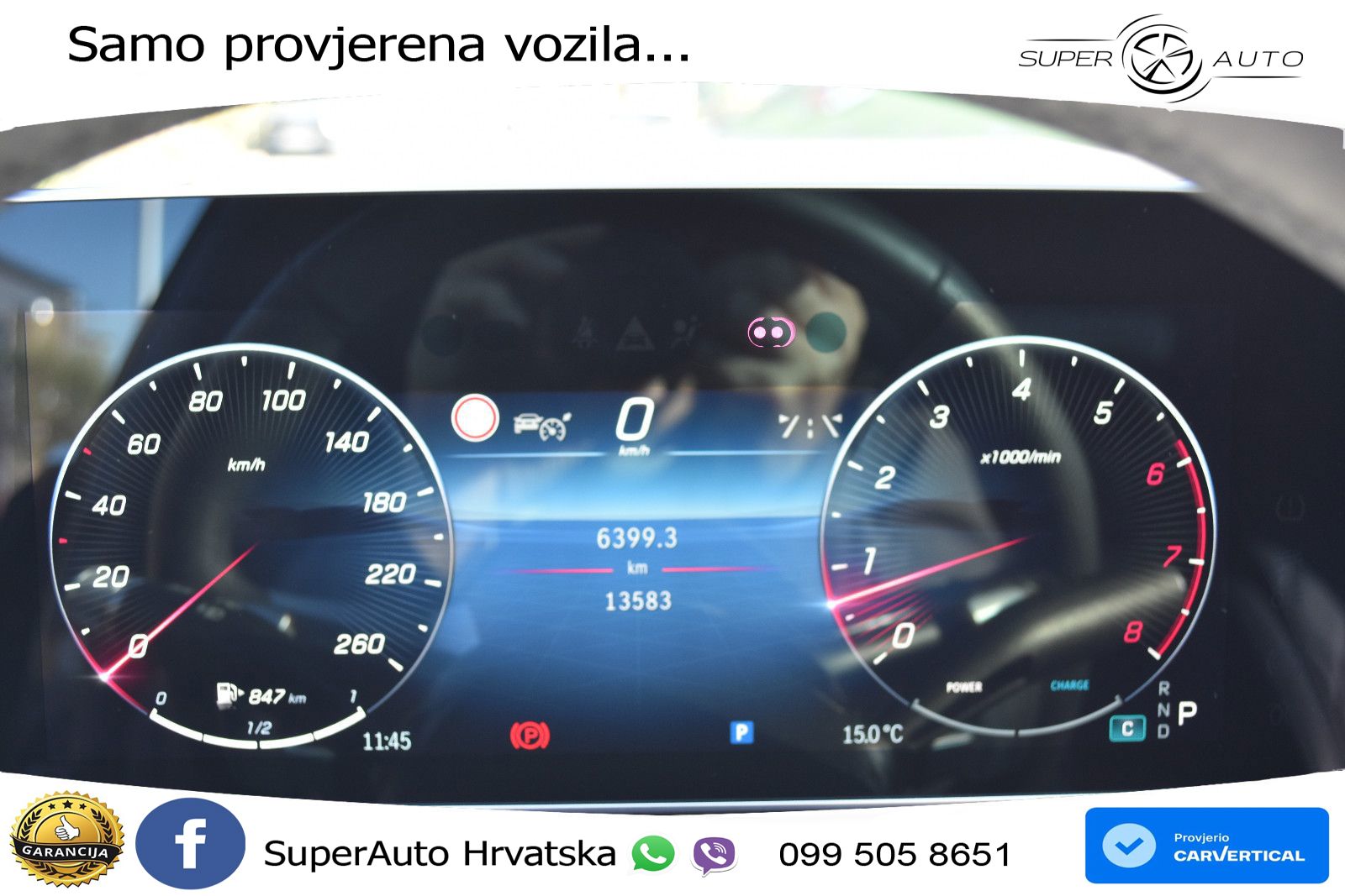Mercedes S 500 (449 KS) EQ Boost 4MATIC 9G-TRONIC Manufaktur ZRAČNI+ACC+GR SJED+360+PANO